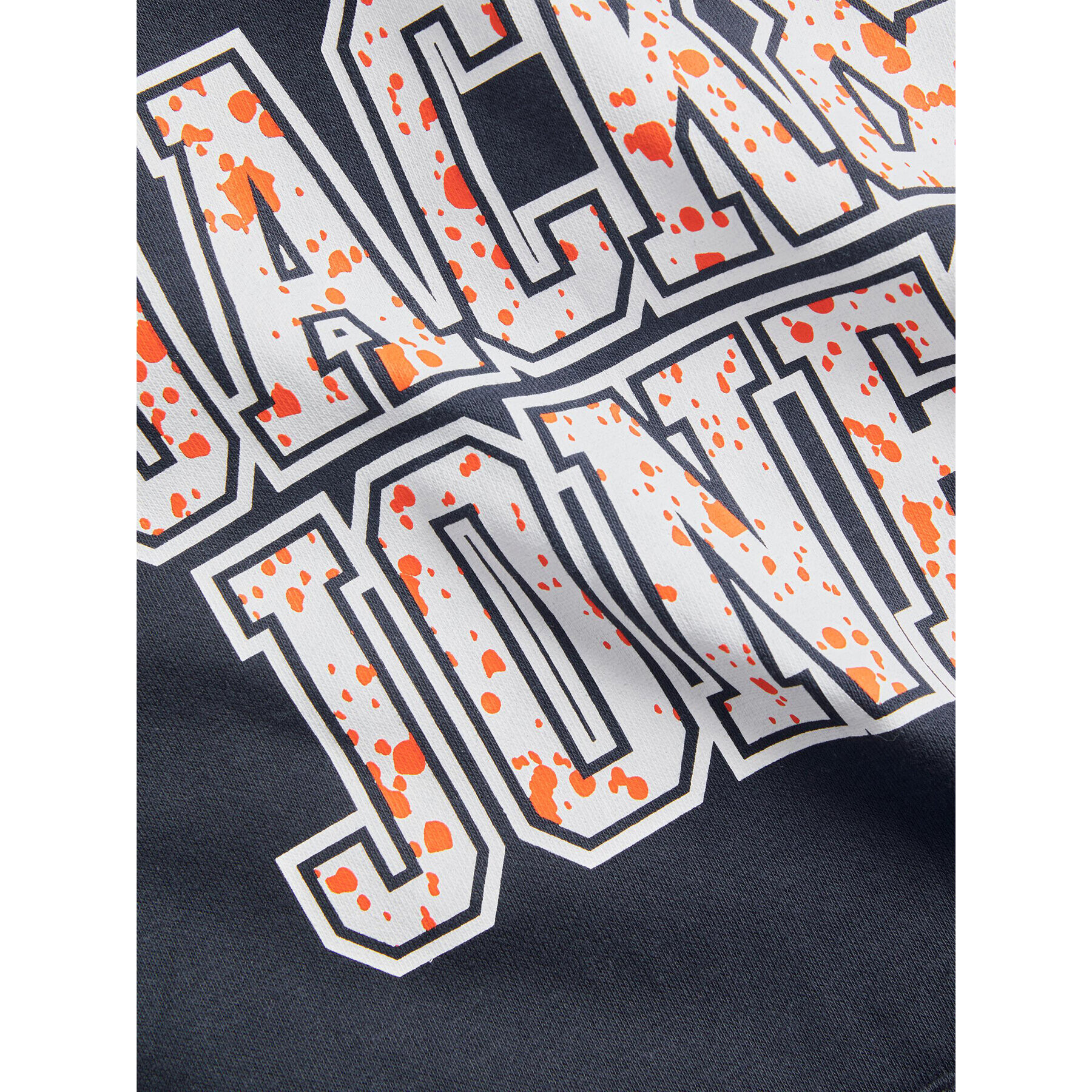 Jack&Jones Junior Суитшърт Neon 12213374 Тъмносин Regular Fit - Pepit.bg