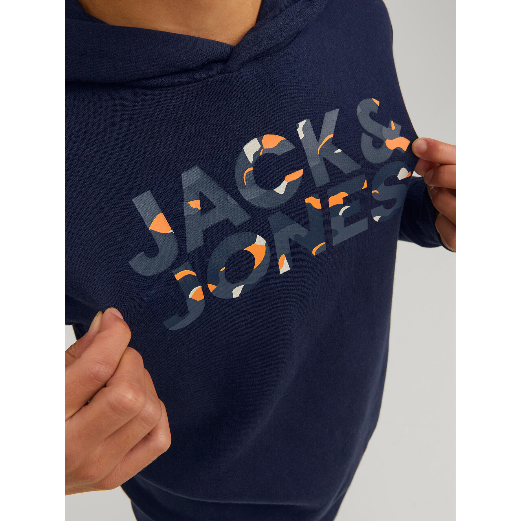 Jack&Jones Junior Суитшърт Ramp 12213338 Тъмносин Regular Fit - Pepit.bg