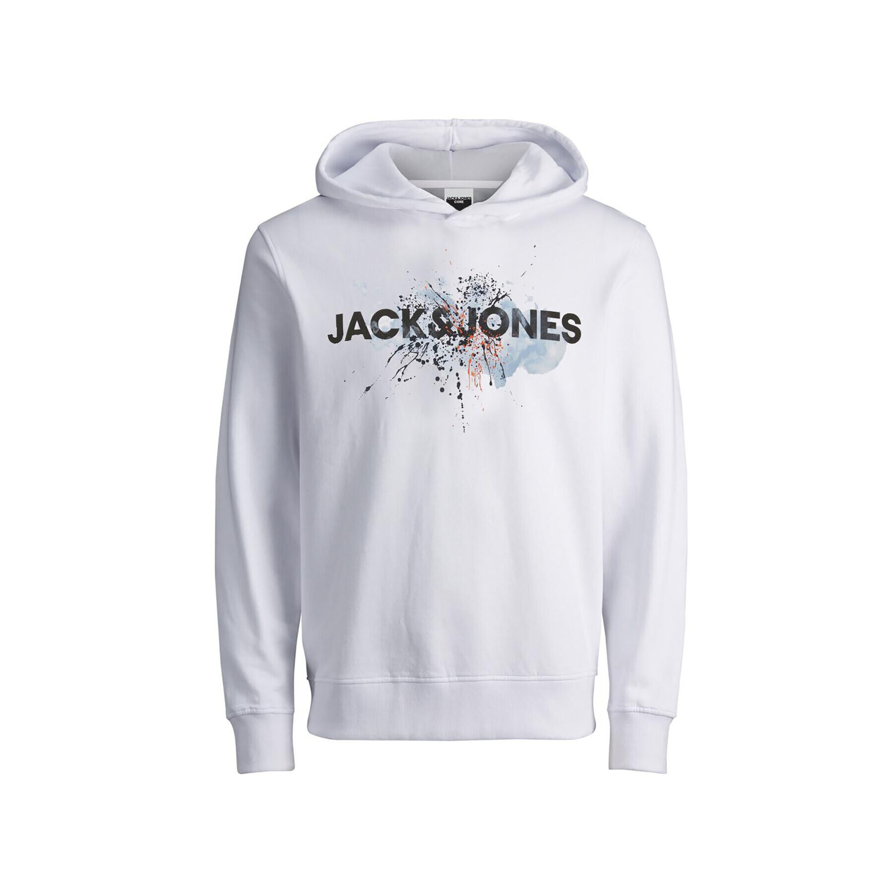 Jack&Jones Junior Суитшърт Tear 12221713 Бял Regular Fit - Pepit.bg