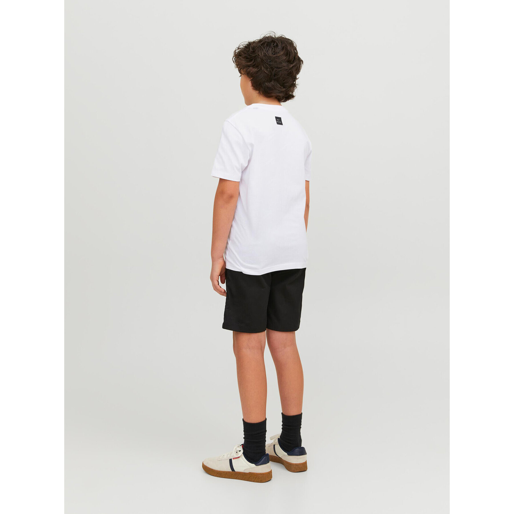 Jack&Jones Junior Тишърт 12225316 Бял Regular Fit - Pepit.bg