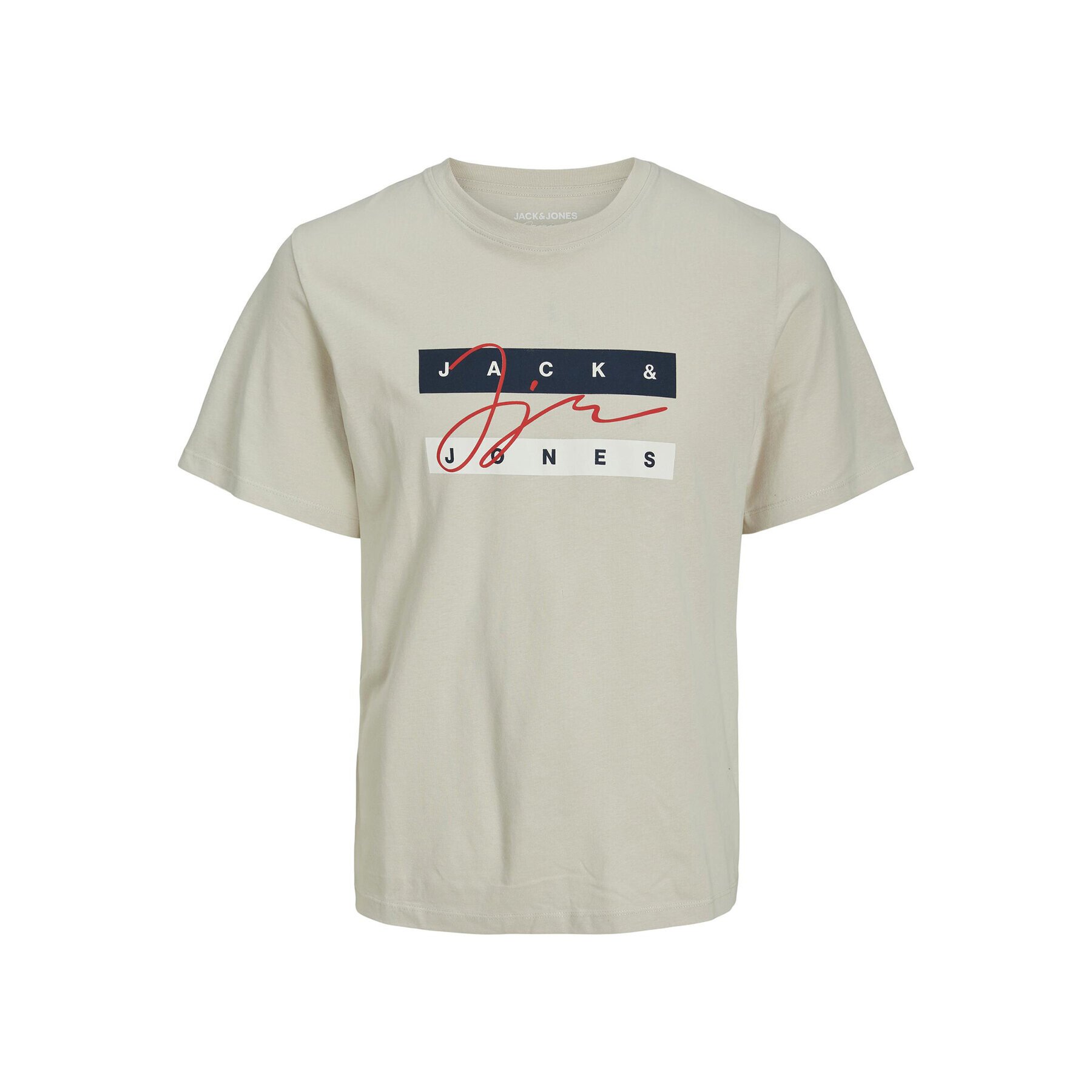 Jack&Jones Junior Тишърт 12230778 Сив Standard Fit - Pepit.bg