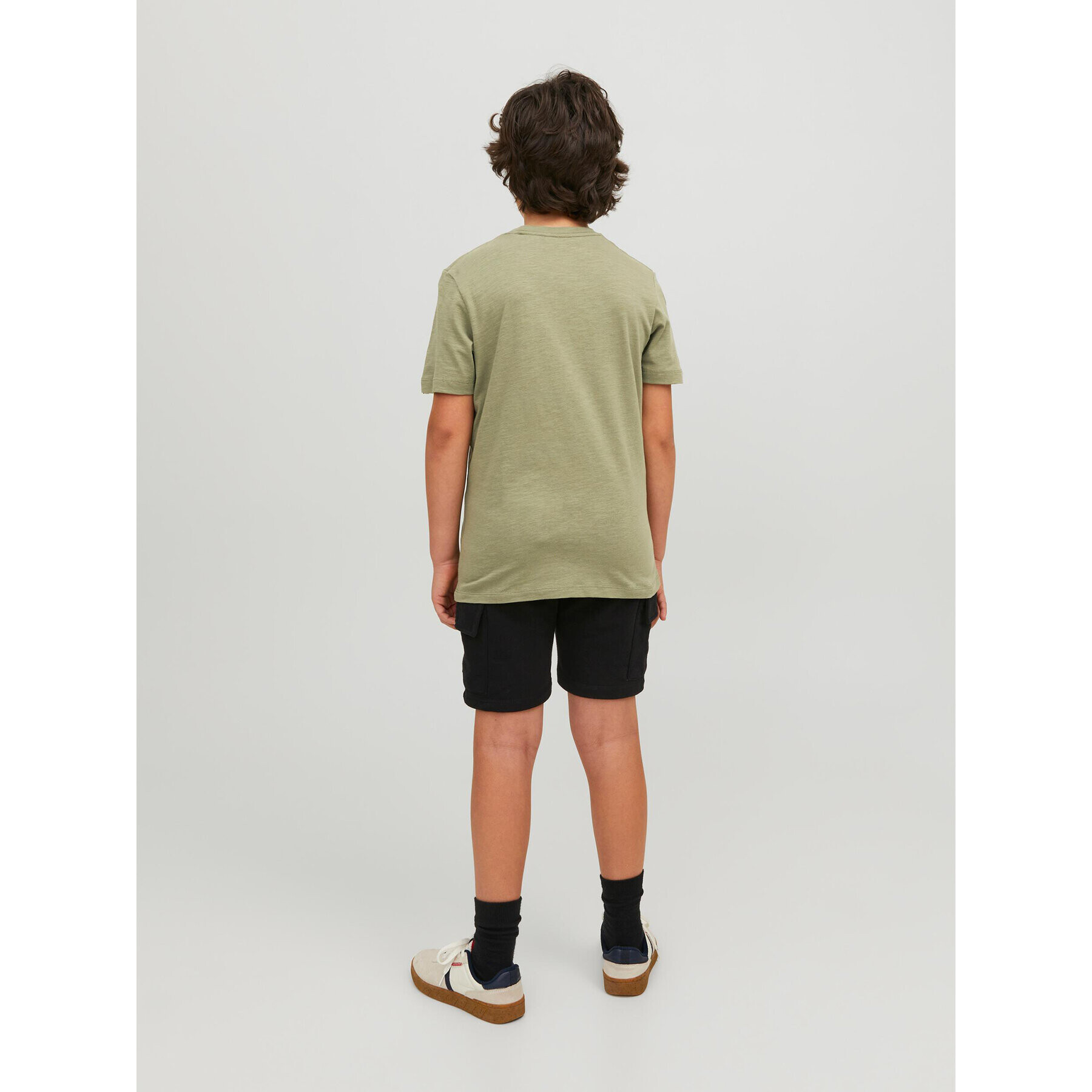 Jack&Jones Junior Тишърт 12230796 Зелен Standard Fit - Pepit.bg