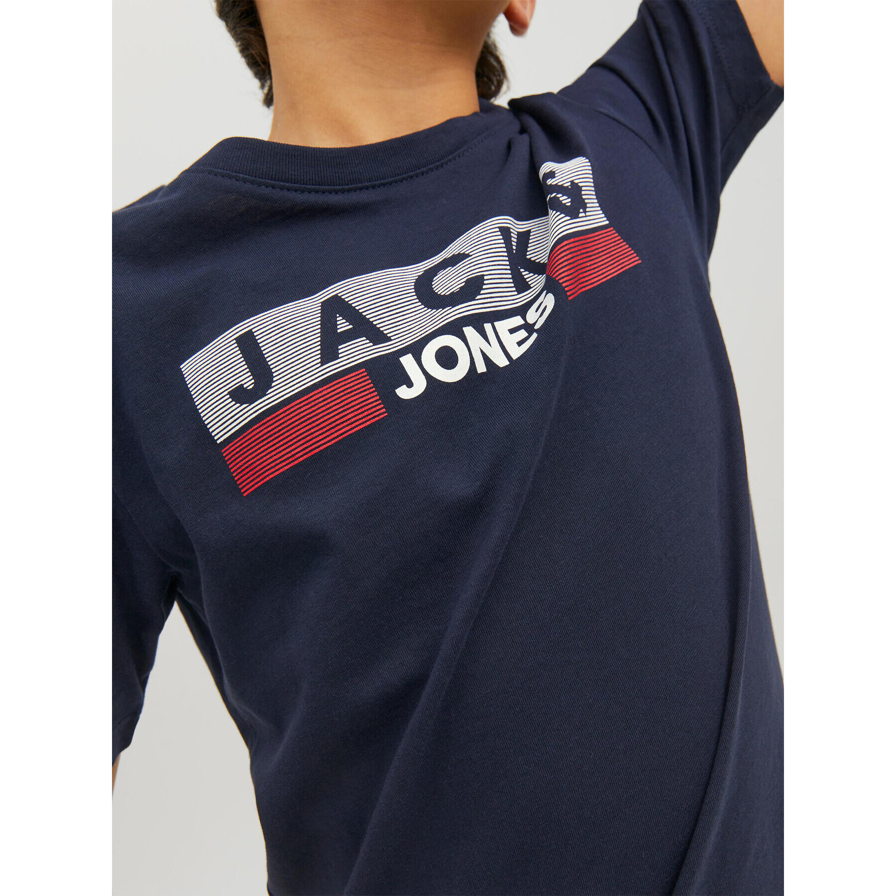 Jack&Jones Junior Тишърт 12231298 Син Regular Fit - Pepit.bg