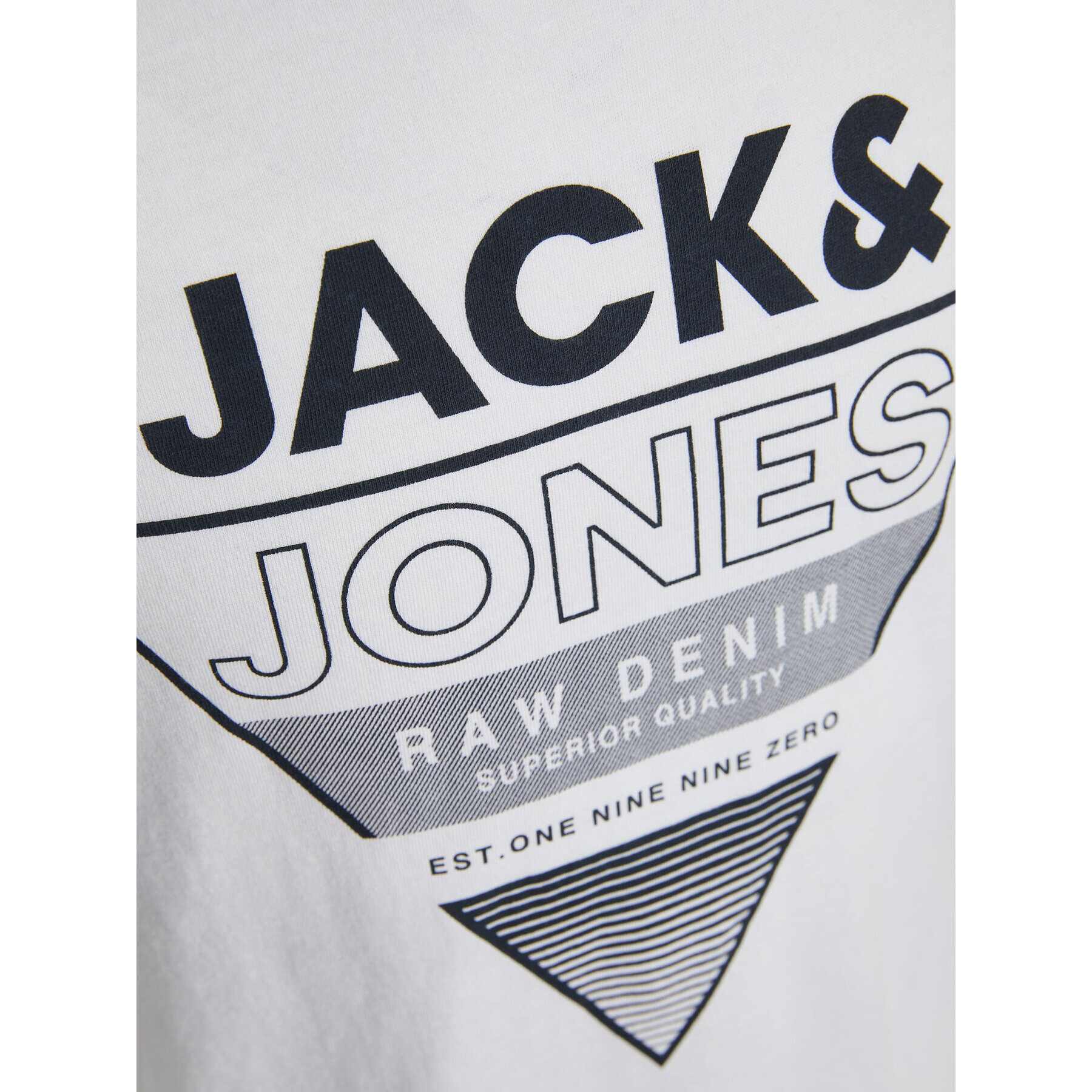Jack&Jones Junior Тишърт 12237030 Бял Regular Fit - Pepit.bg
