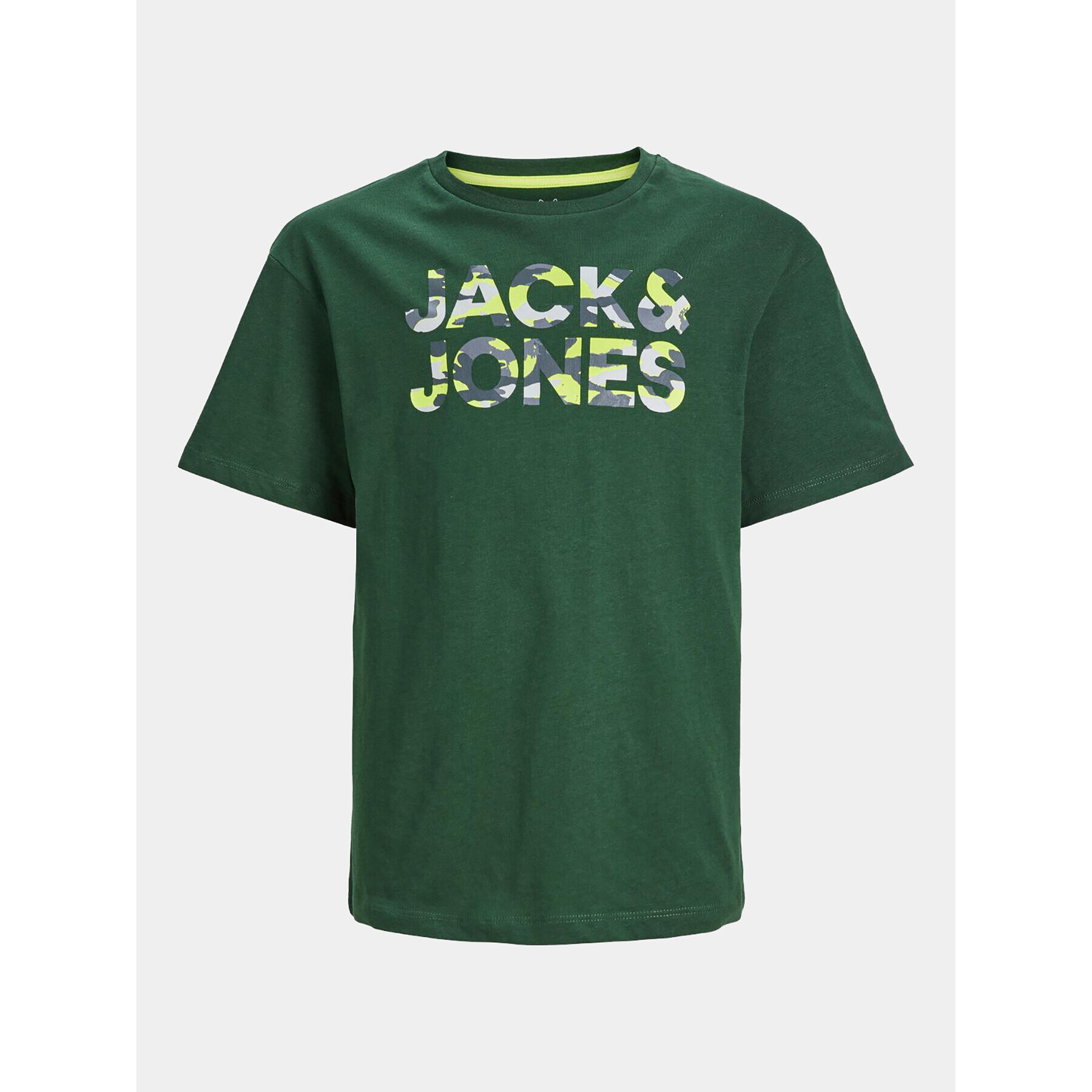 Jack&Jones Junior Тишърт 12237106 Зелен Loose Fit - Pepit.bg