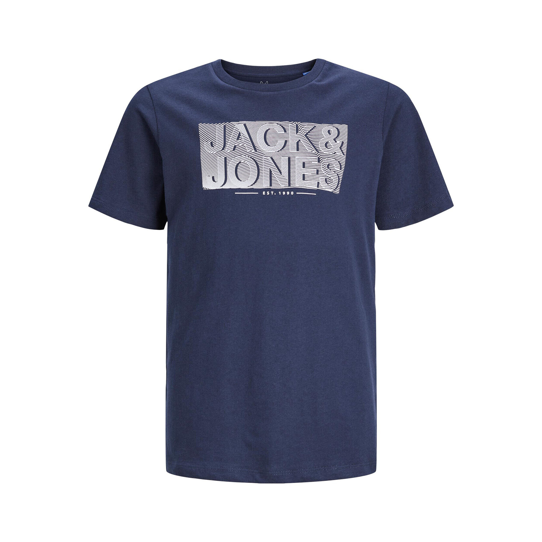 Jack&Jones Junior Тишърт 12237109 Тъмносин Regular Fit - Pepit.bg