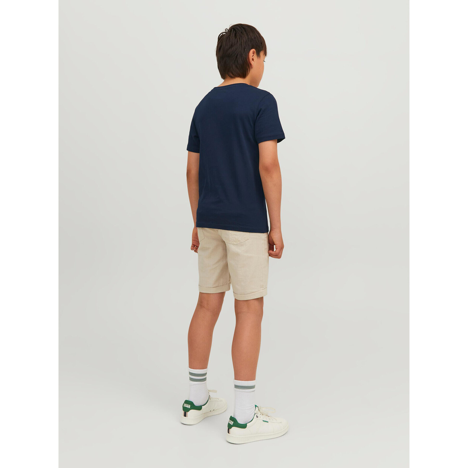 Jack&Jones Junior Тишърт 12237411 Тъмносин Regular Fit - Pepit.bg