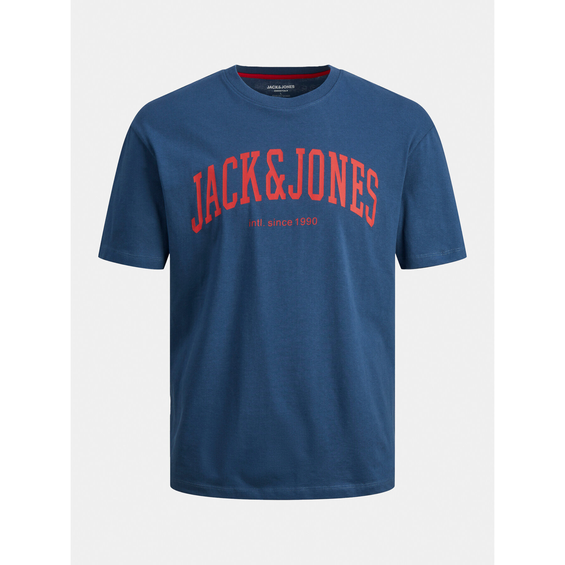 Jack&Jones Junior Тишърт 12237441 Син Regular Fit - Pepit.bg