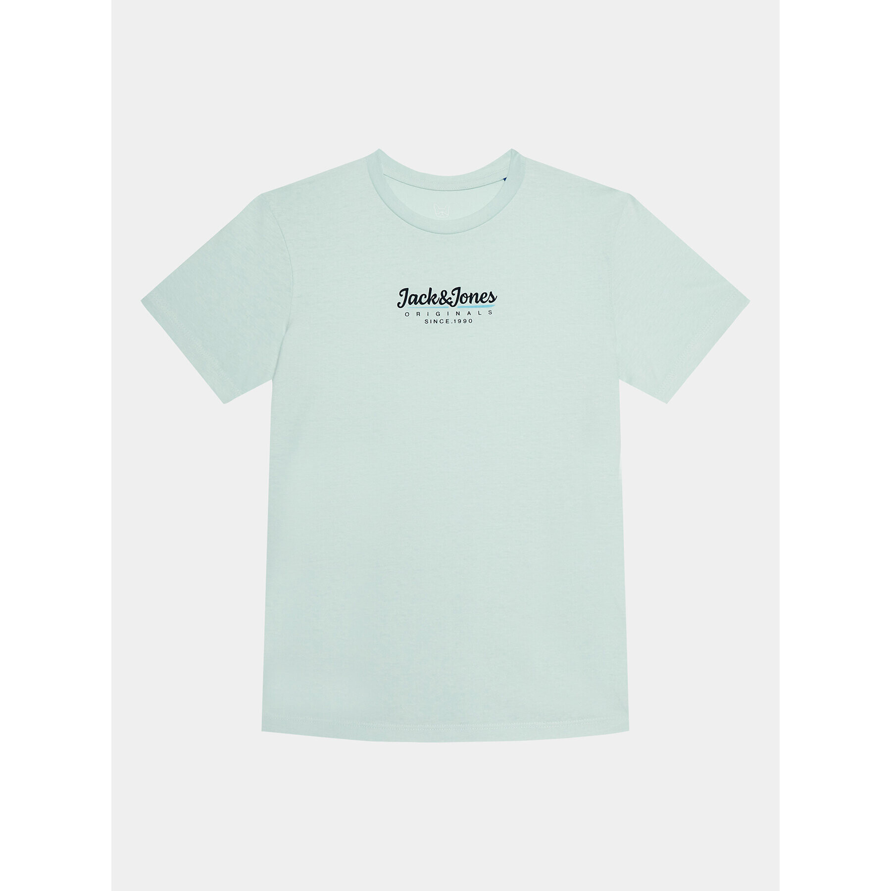 Jack&Jones Junior Тишърт 12239432 Бял Standard Fit - Pepit.bg