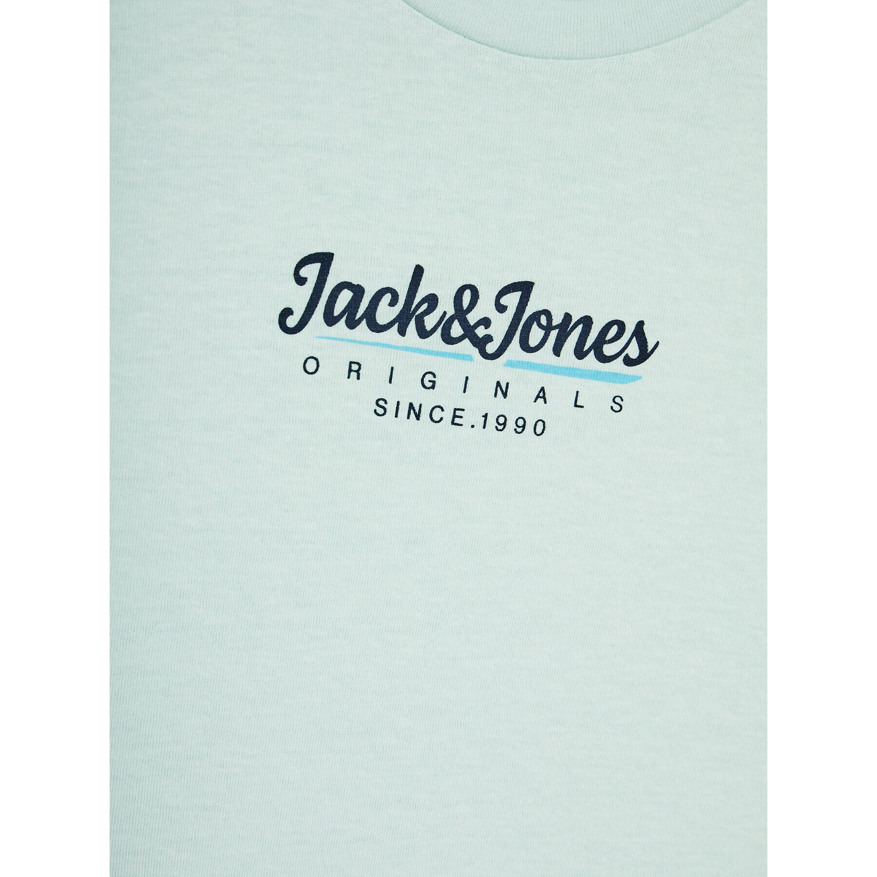 Jack&Jones Junior Тишърт 12239432 Бял Standard Fit - Pepit.bg