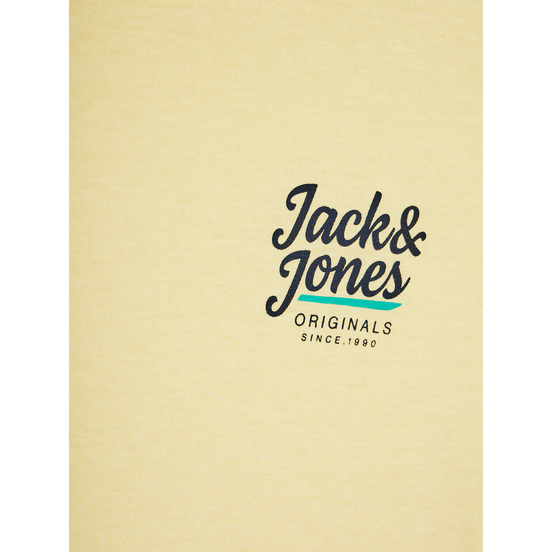 Jack&Jones Junior Тишърт 12239432 Жълт Standard Fit - Pepit.bg