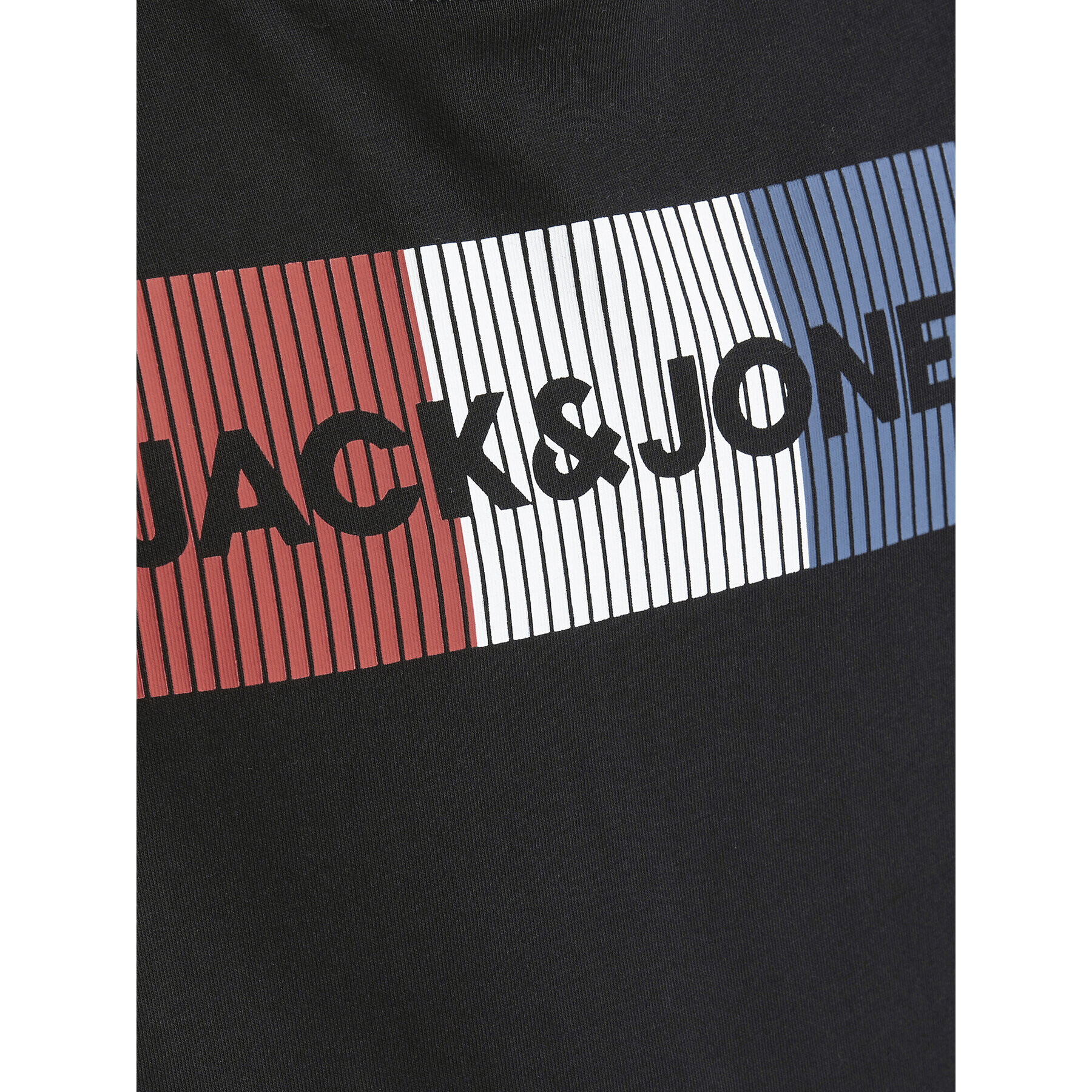 Jack&Jones Junior Тишърт Corp Logo 12152730 Черен Regular Fit - Pepit.bg