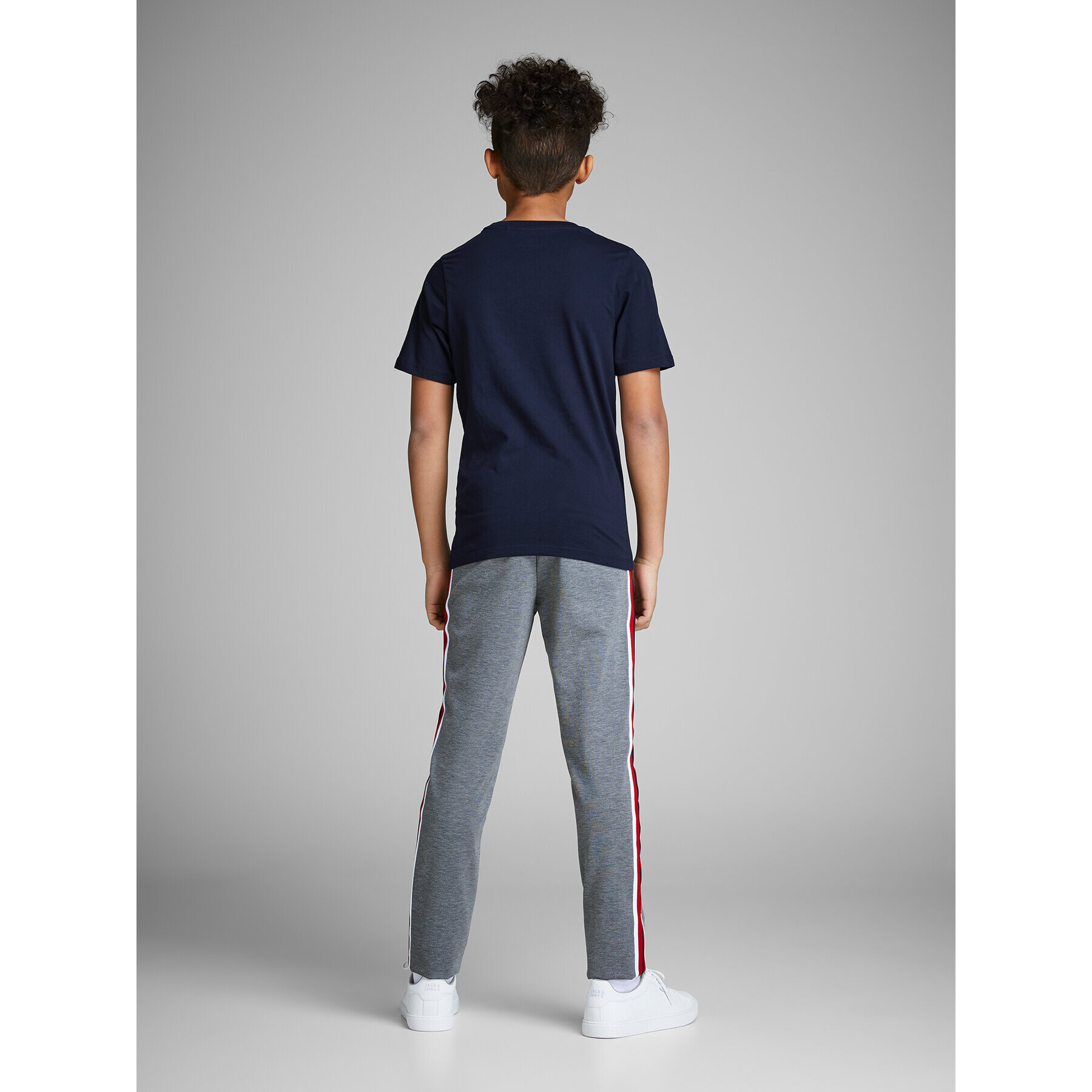 Jack&Jones Junior Тишърт Corp Logo 12152730 Тъмносин Regular Fit - Pepit.bg