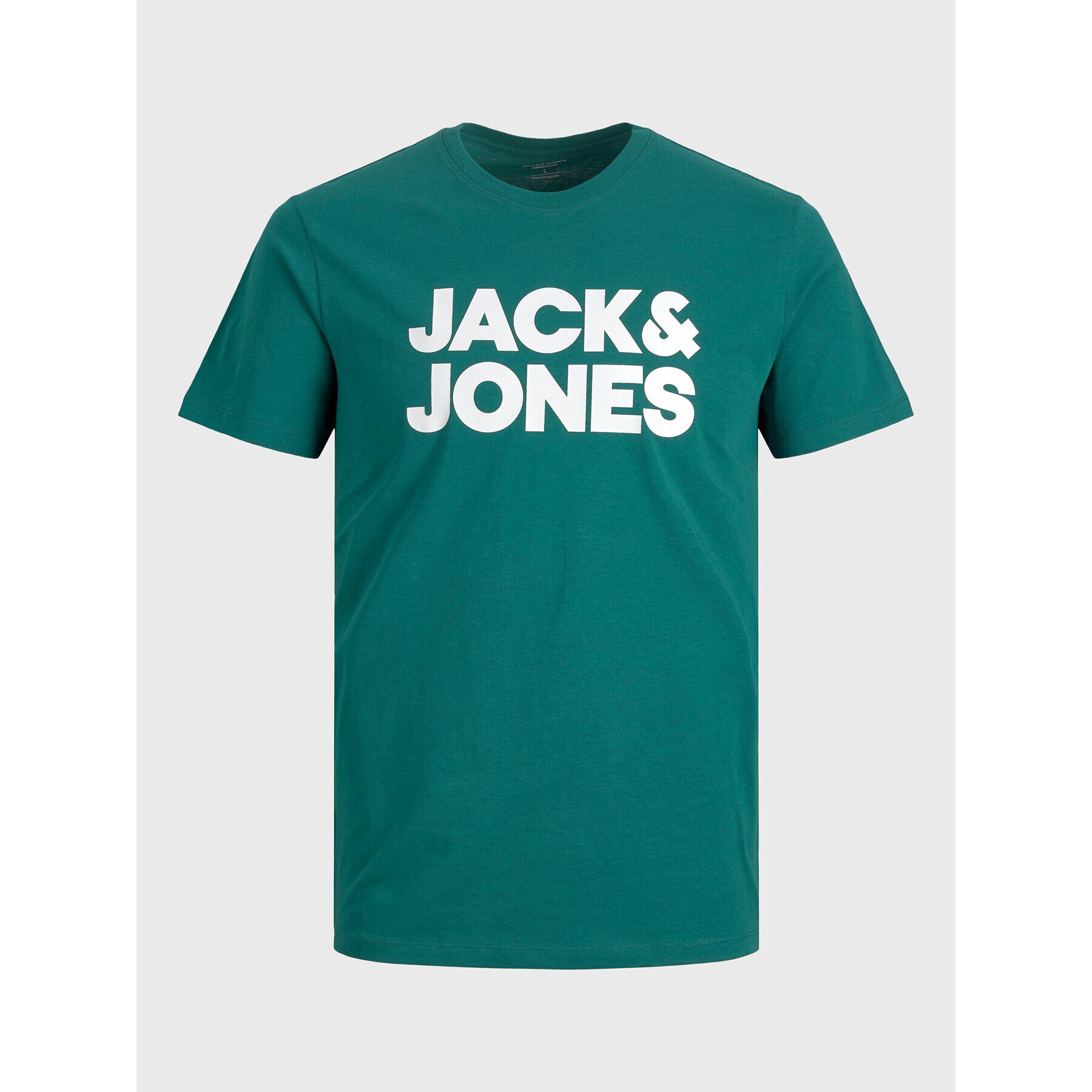 Jack&Jones Junior Тишърт Corp Logo 12152730 Зелен Regular Fit - Pepit.bg