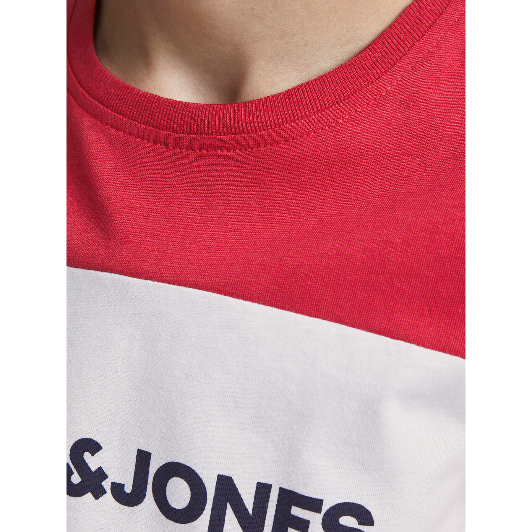 Jack&Jones Junior Тишърт Logo Blocking 12174282 Цветен Regular Fit - Pepit.bg