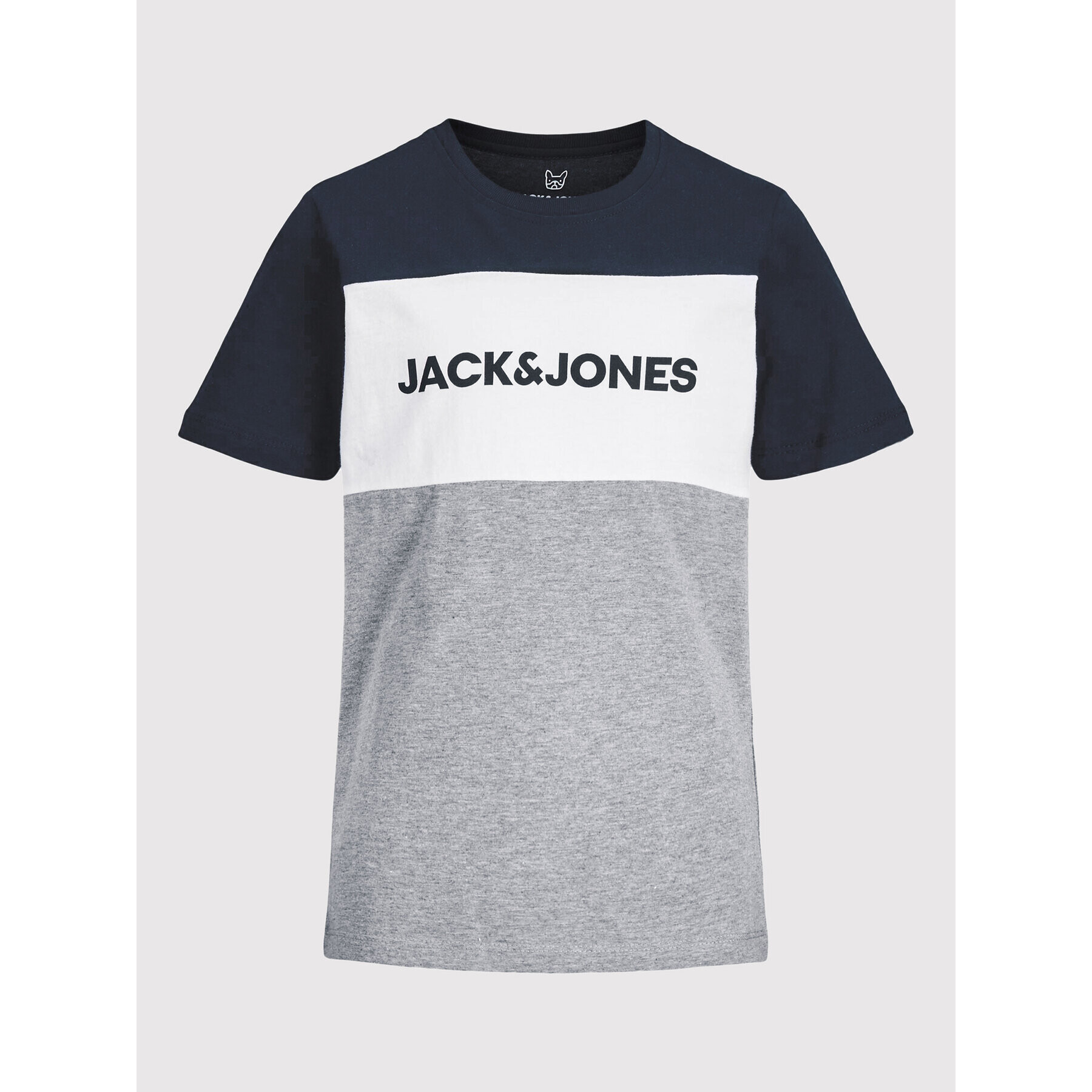 Jack&Jones Junior Jack&Jones Тишърт Logo Blocking 12174282 Цветен Regular Fit - Pepit.bg