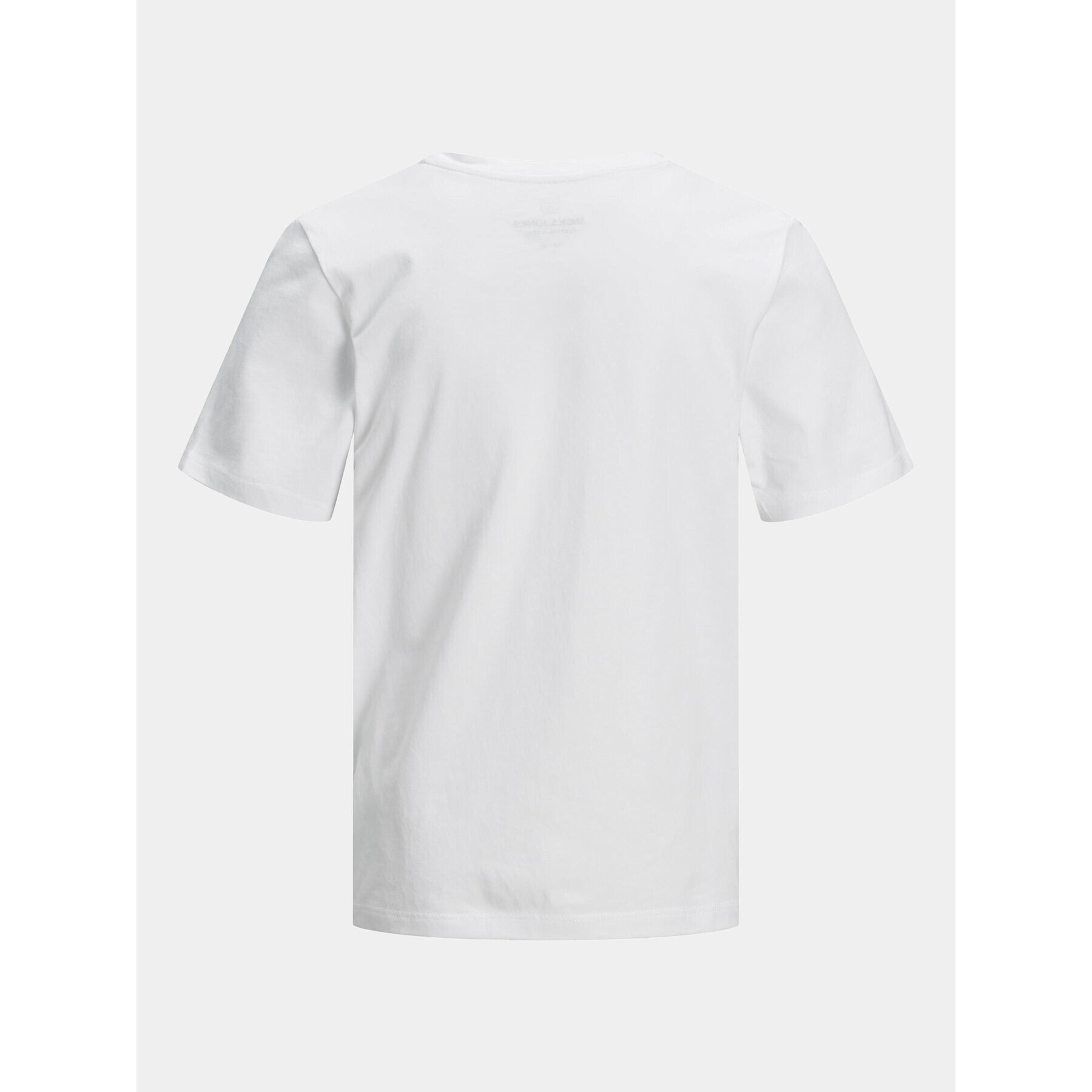Jack&Jones Junior Тишърт Organic Basic 12158433 Бял Regular Fit - Pepit.bg