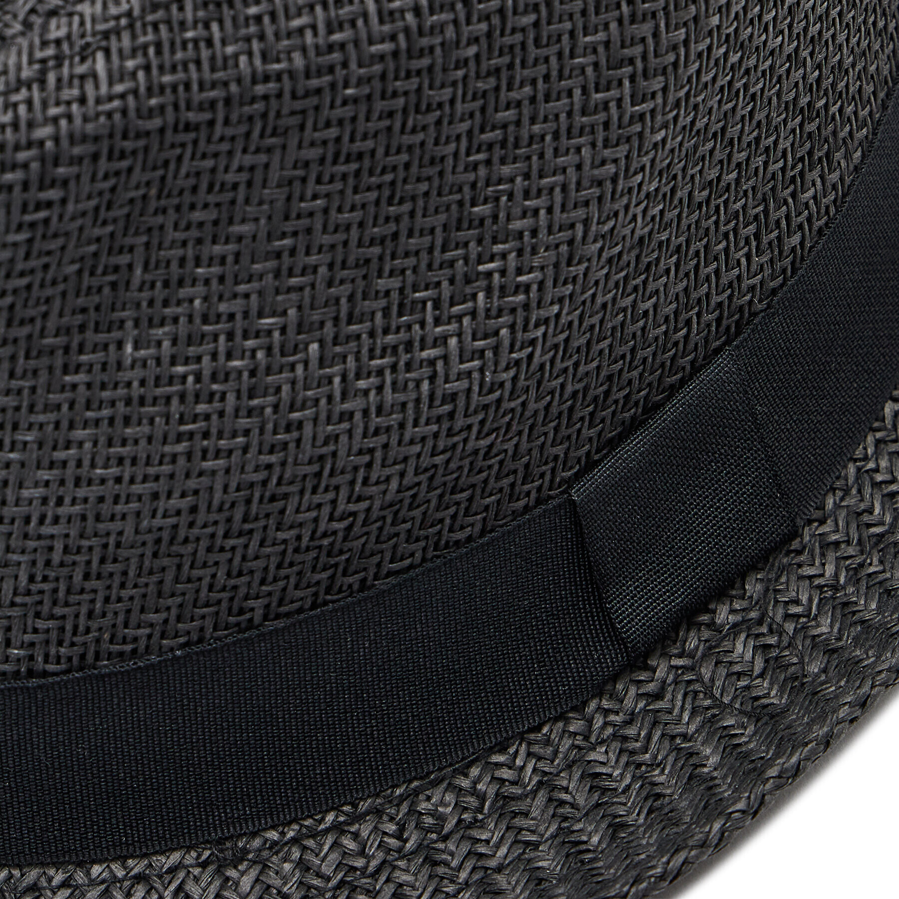 Jack&Jones Капела Tim Straw Hat 12152899 Черен - Pepit.bg