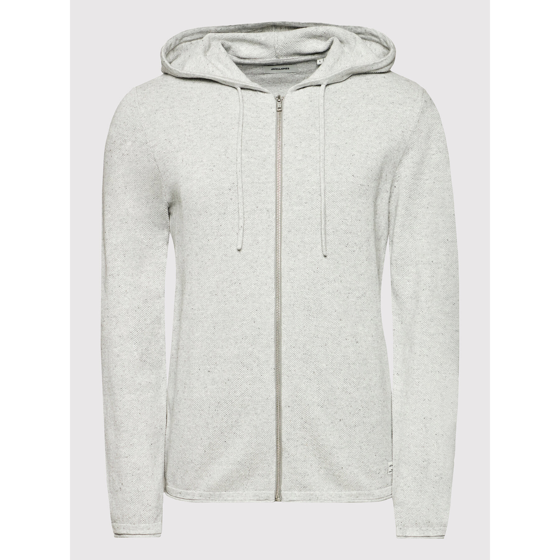 Jack&Jones Кардиган Hill 12190154 Сив Regular Fit - Pepit.bg