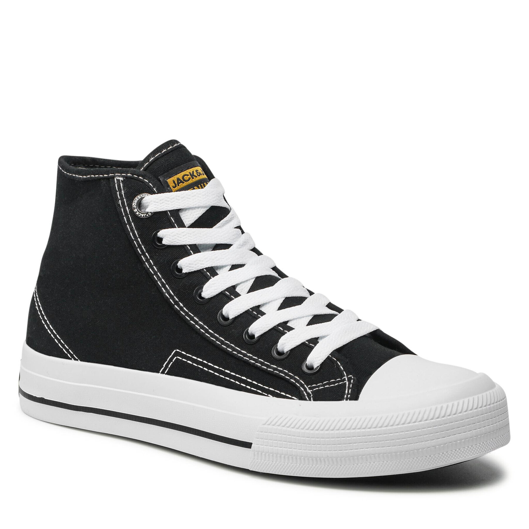 Jack&Jones Кецове Jfwcorp Canvas Hi Ln 12203652 Черен - Pepit.bg