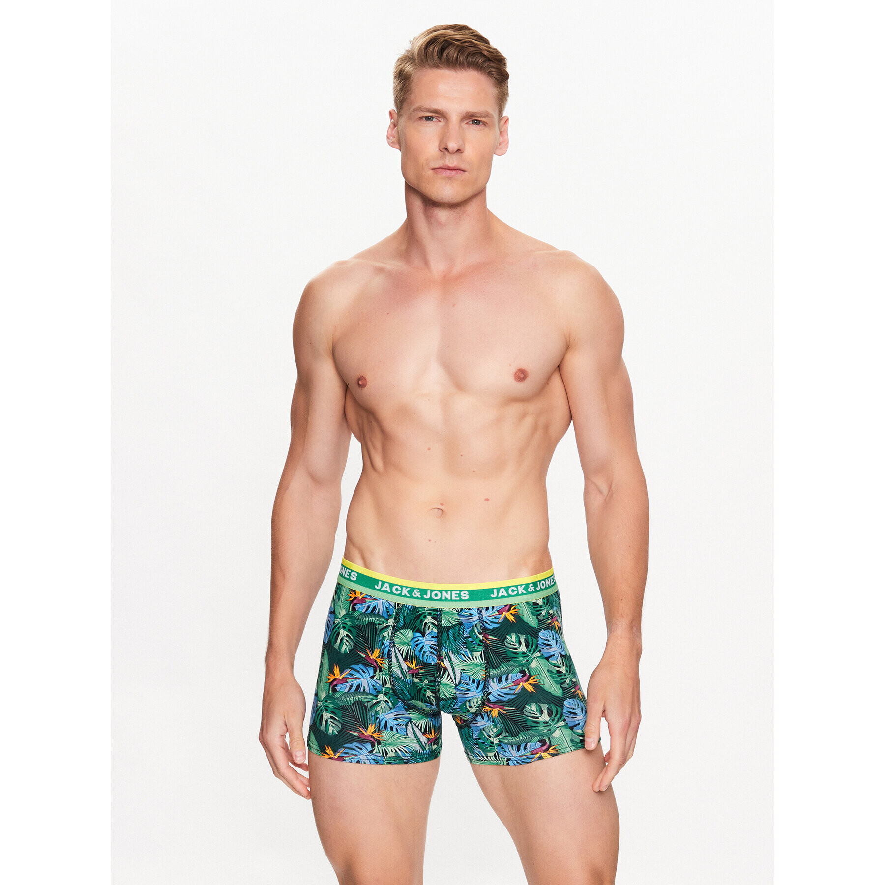 Jack&Jones Комплект 2 чифта боксерки Miami 12233958 Зелен - Pepit.bg