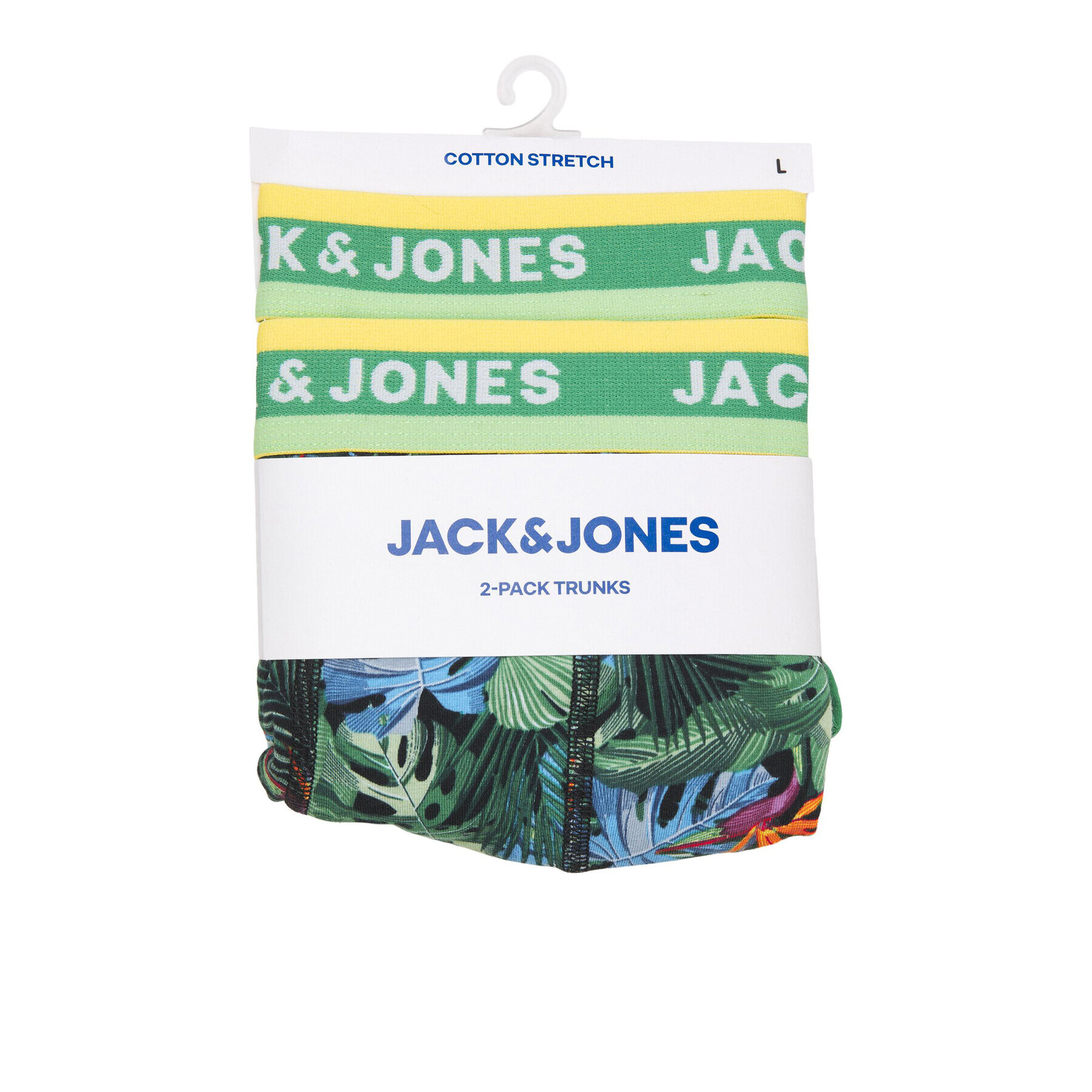 Jack&Jones Комплект 2 чифта боксерки Miami 12233958 Зелен - Pepit.bg