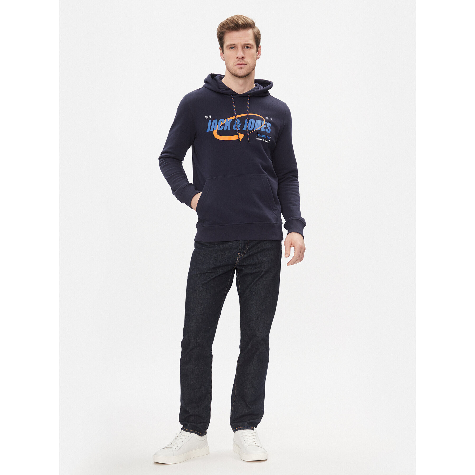 Jack&Jones Комплект 2 суитшърта 12254142 Черен Standard Fit - Pepit.bg