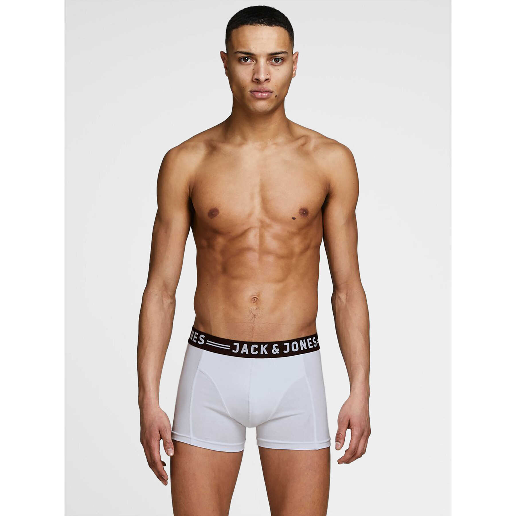 Jack&Jones Комплект 3 чифта боксерки 12081832 Цветен - Pepit.bg