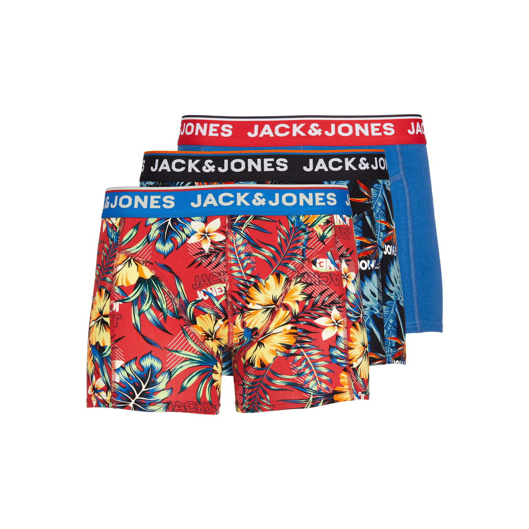 Jack&Jones Комплект 3 чифта боксерки Azores 12228458 Цветен - Pepit.bg