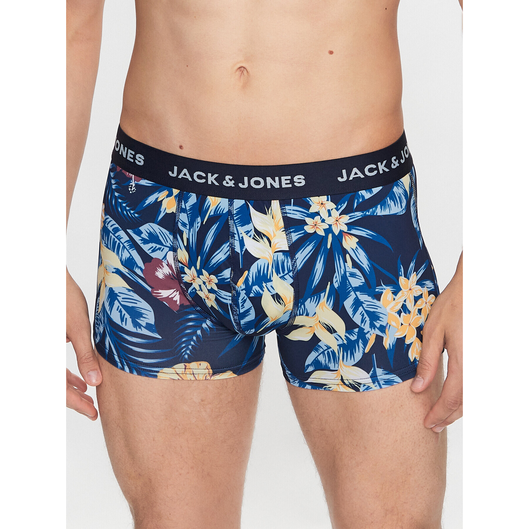 Jack&Jones Комплект 3 чифта боксерки Fiesta 12228466 Тъмносин - Pepit.bg