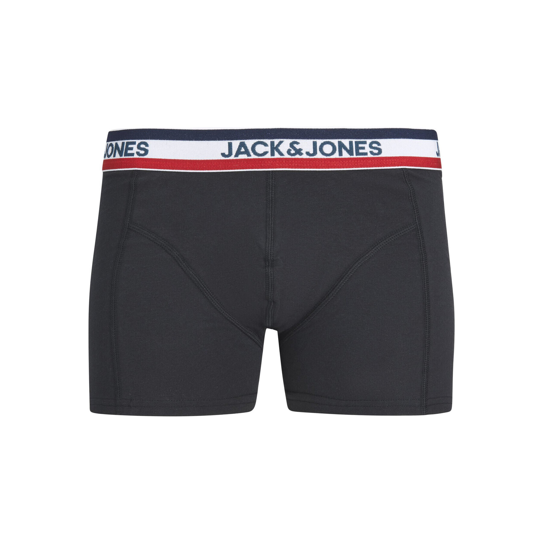 Jack&Jones Комплект 3 чифта боксерки Tape 12230639 Черен - Pepit.bg