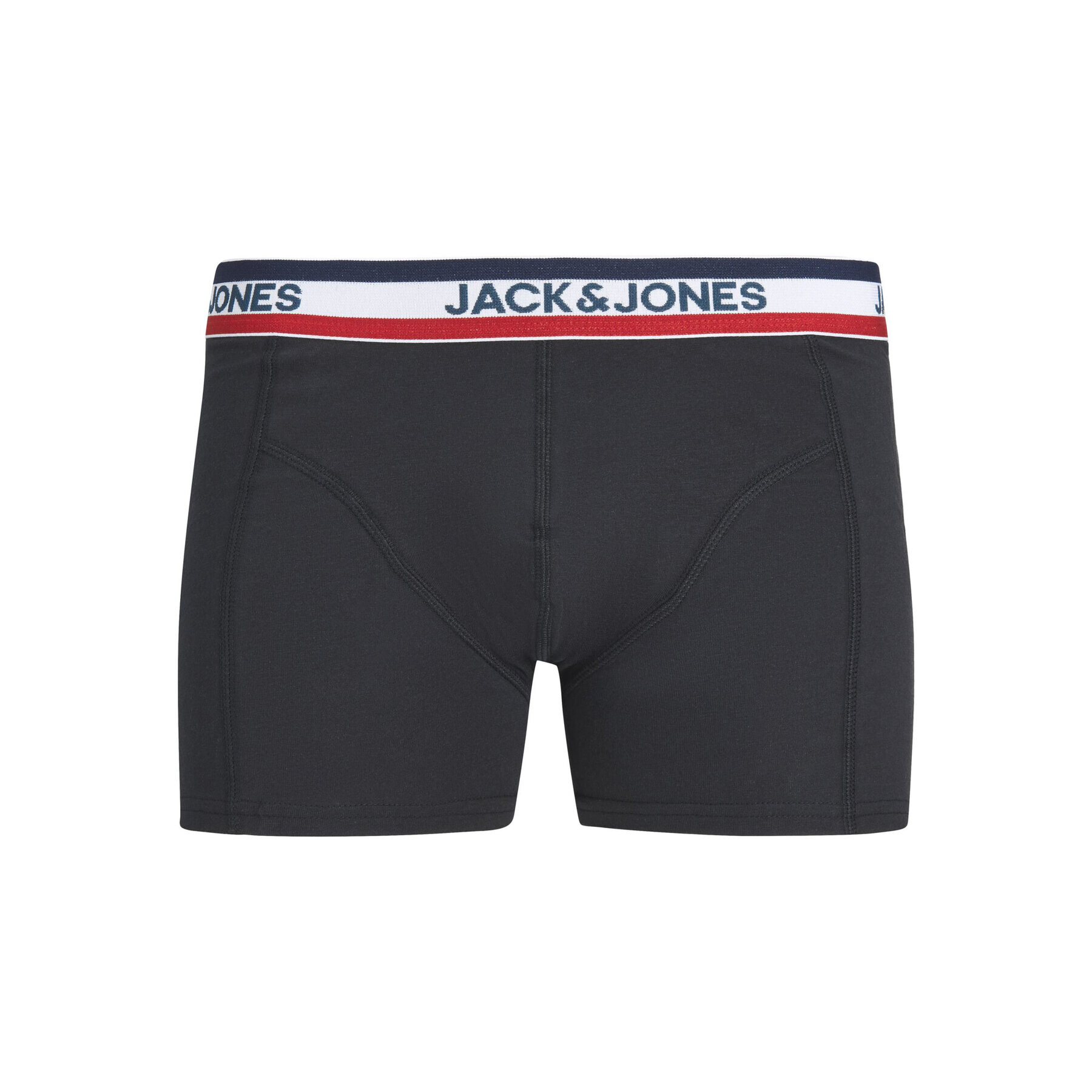 Jack&Jones Комплект 3 чифта боксерки Tape 12230639 Черен - Pepit.bg