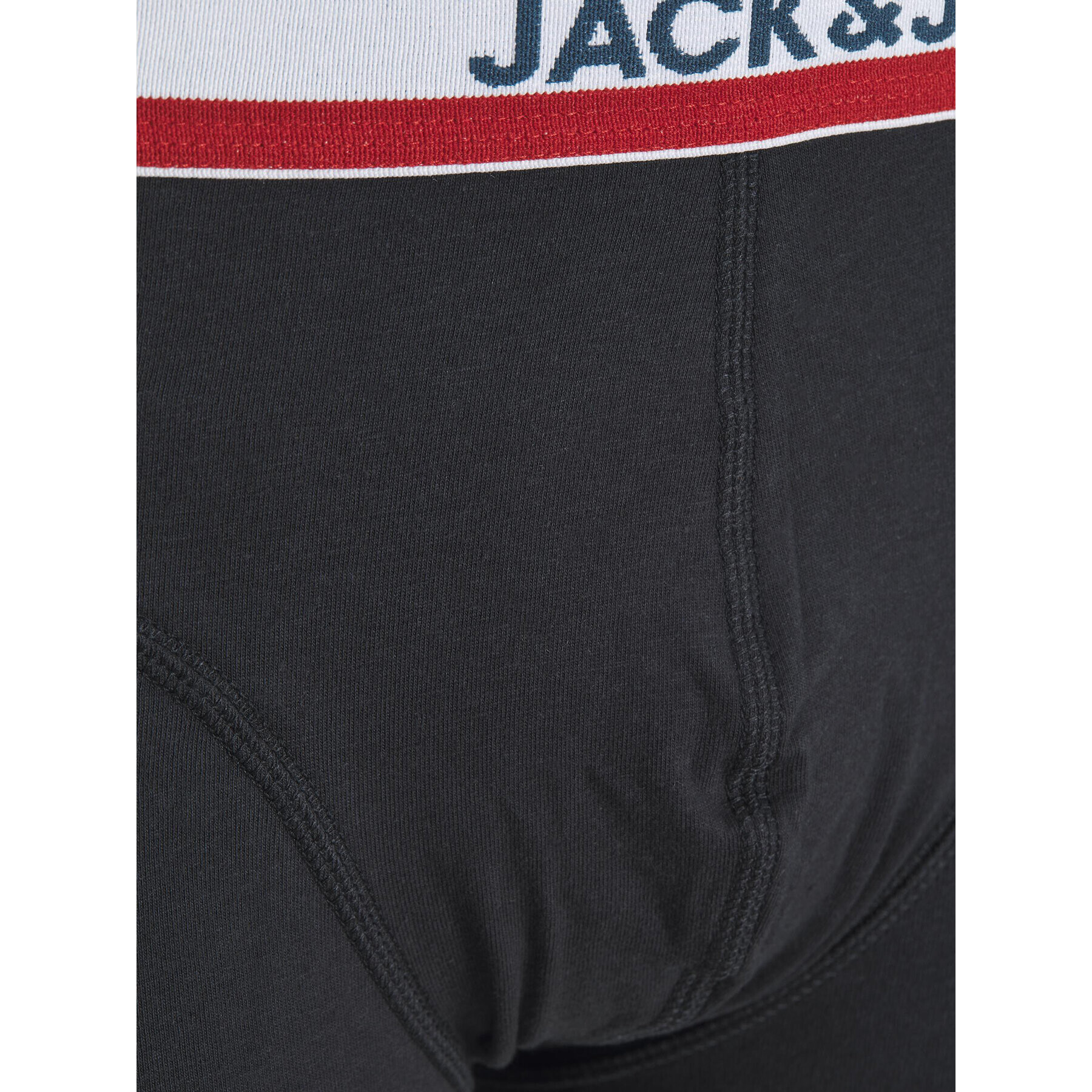 Jack&Jones Комплект 3 чифта боксерки Tape 12230639 Черен - Pepit.bg