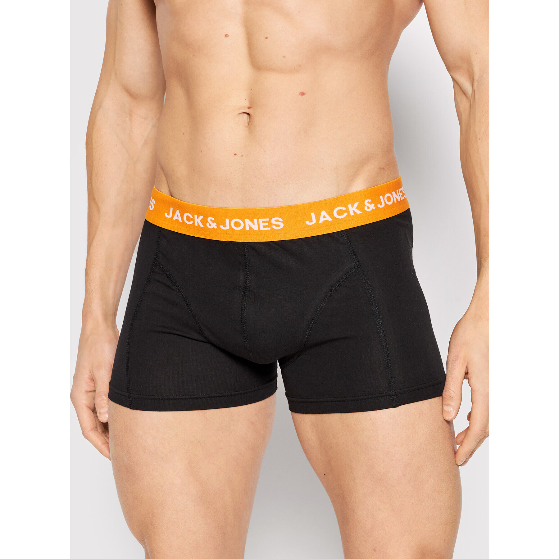 Jack&Jones Комплект 3 чифта боксерки Acron 12205040 Черен - Pepit.bg