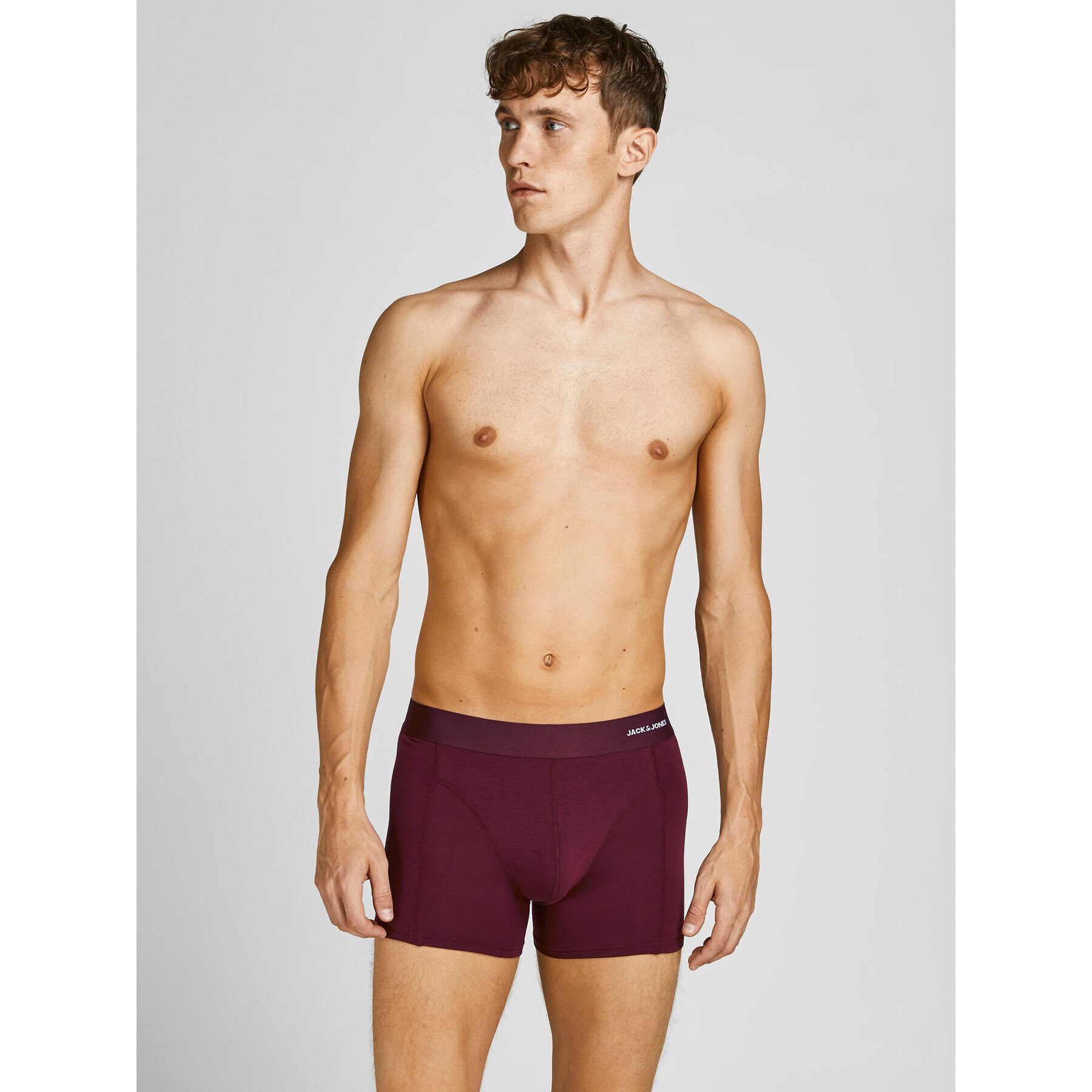 Jack&Jones Комплект 3 чифта боксерки Basic 12198852 Цветен - Pepit.bg