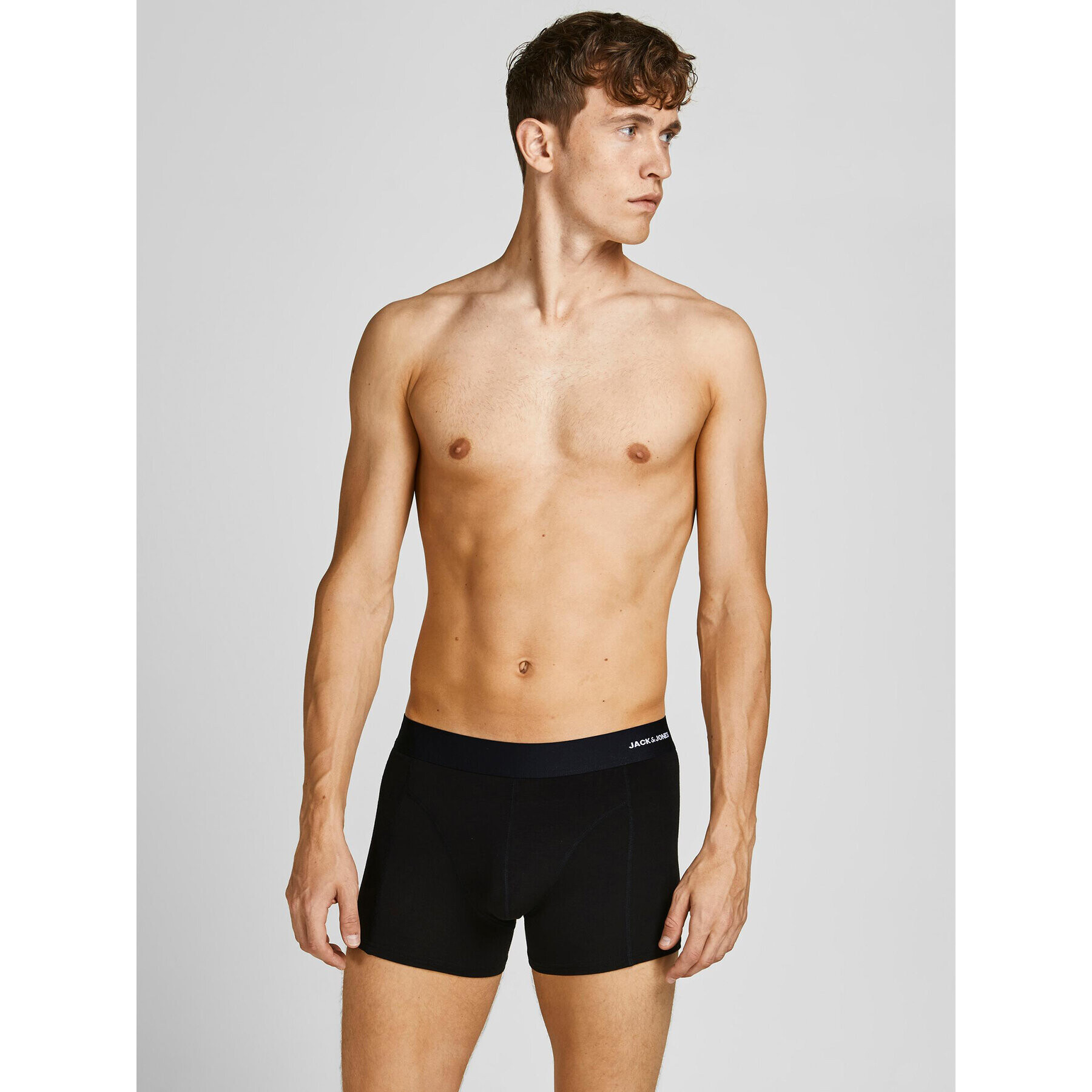Jack&Jones Комплект 3 чифта боксерки Basic 12198852 Цветен - Pepit.bg