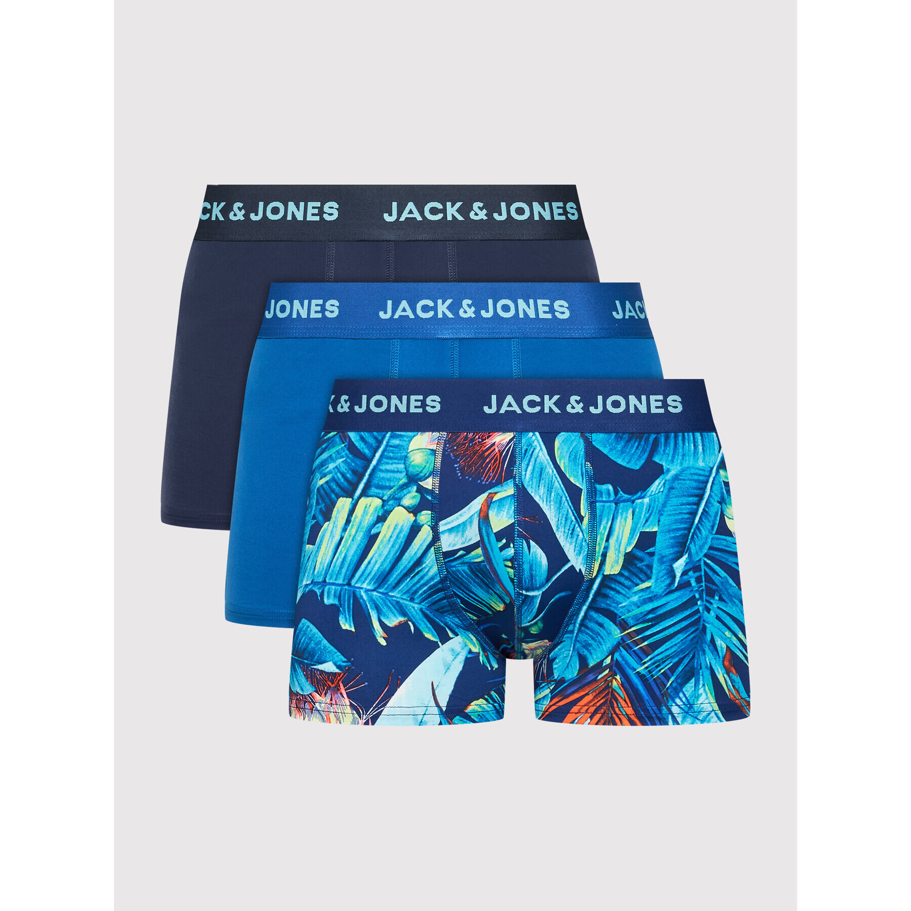 Jack&Jones Комплект 3 чифта боксерки Canary 12209902 Цветен - Pepit.bg
