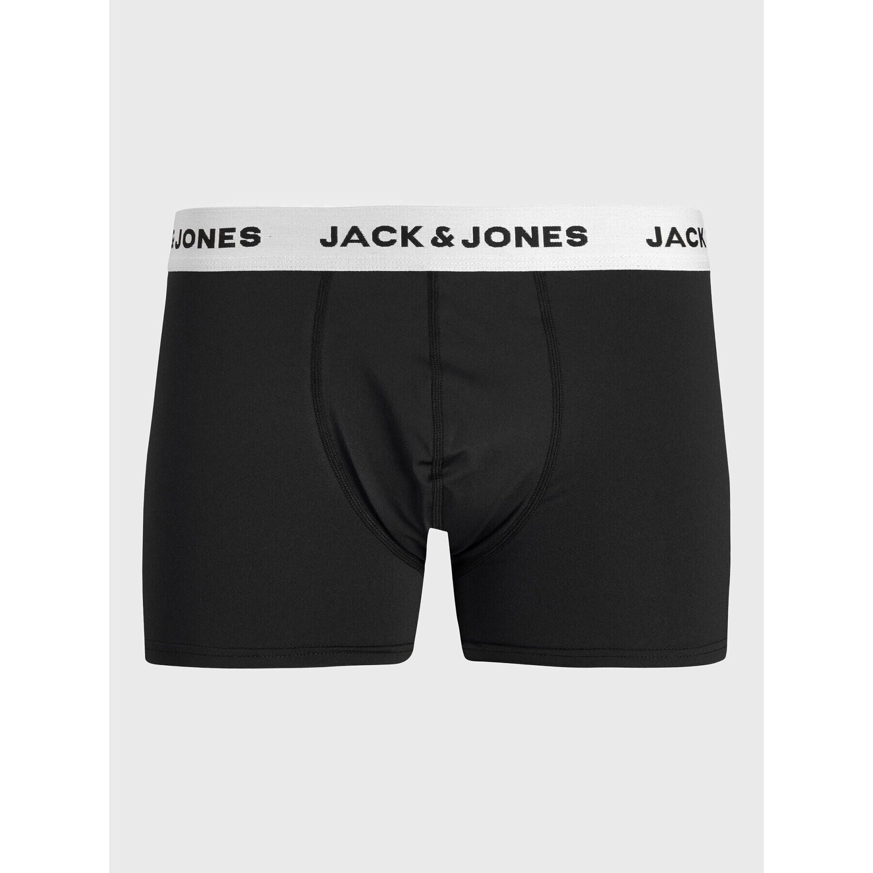 Jack&Jones Комплект 3 чифта боксерки Eric 12228562 Черен - Pepit.bg