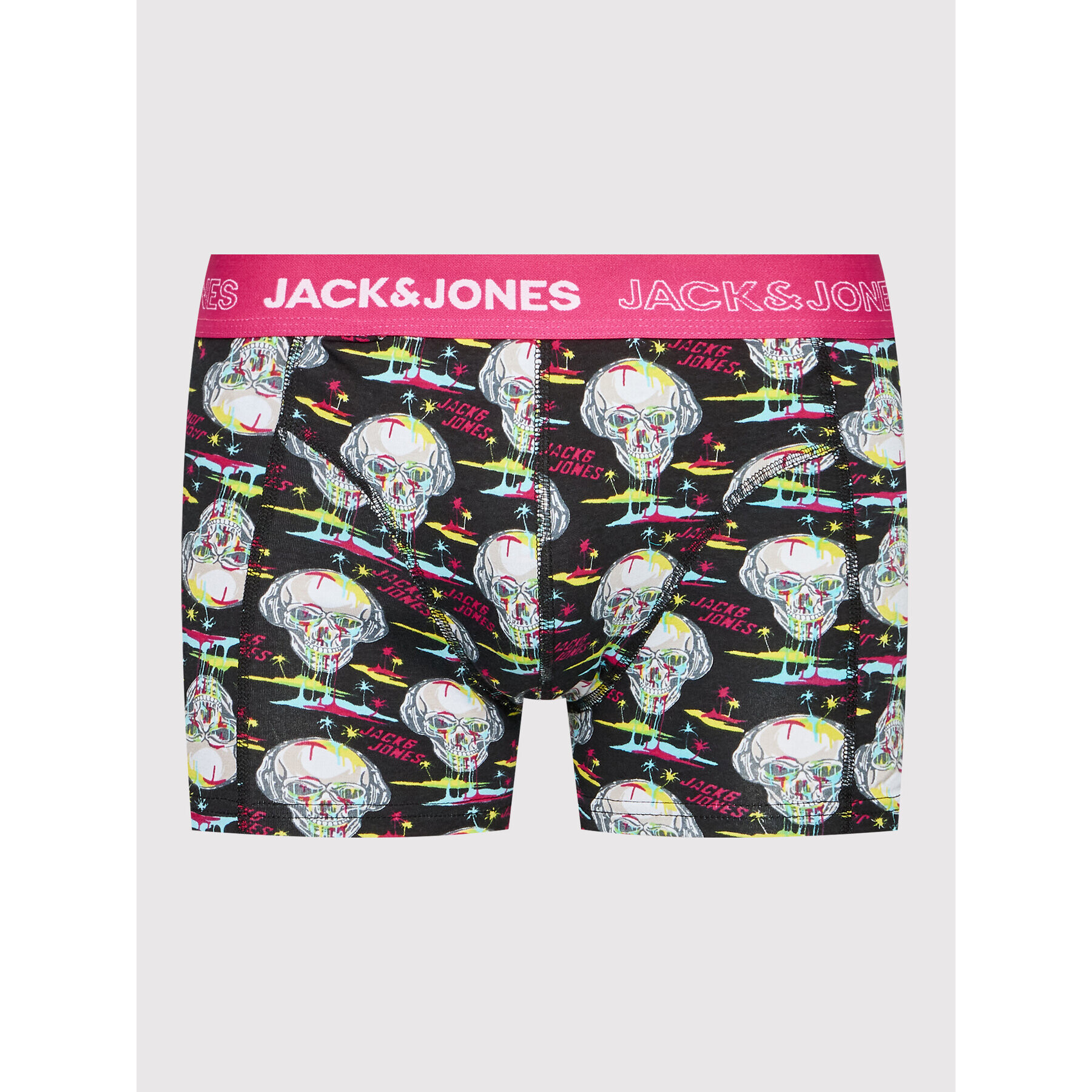 Jack&Jones Комплект 3 чифта боксерки Melting Skull 12205035 Цветен - Pepit.bg