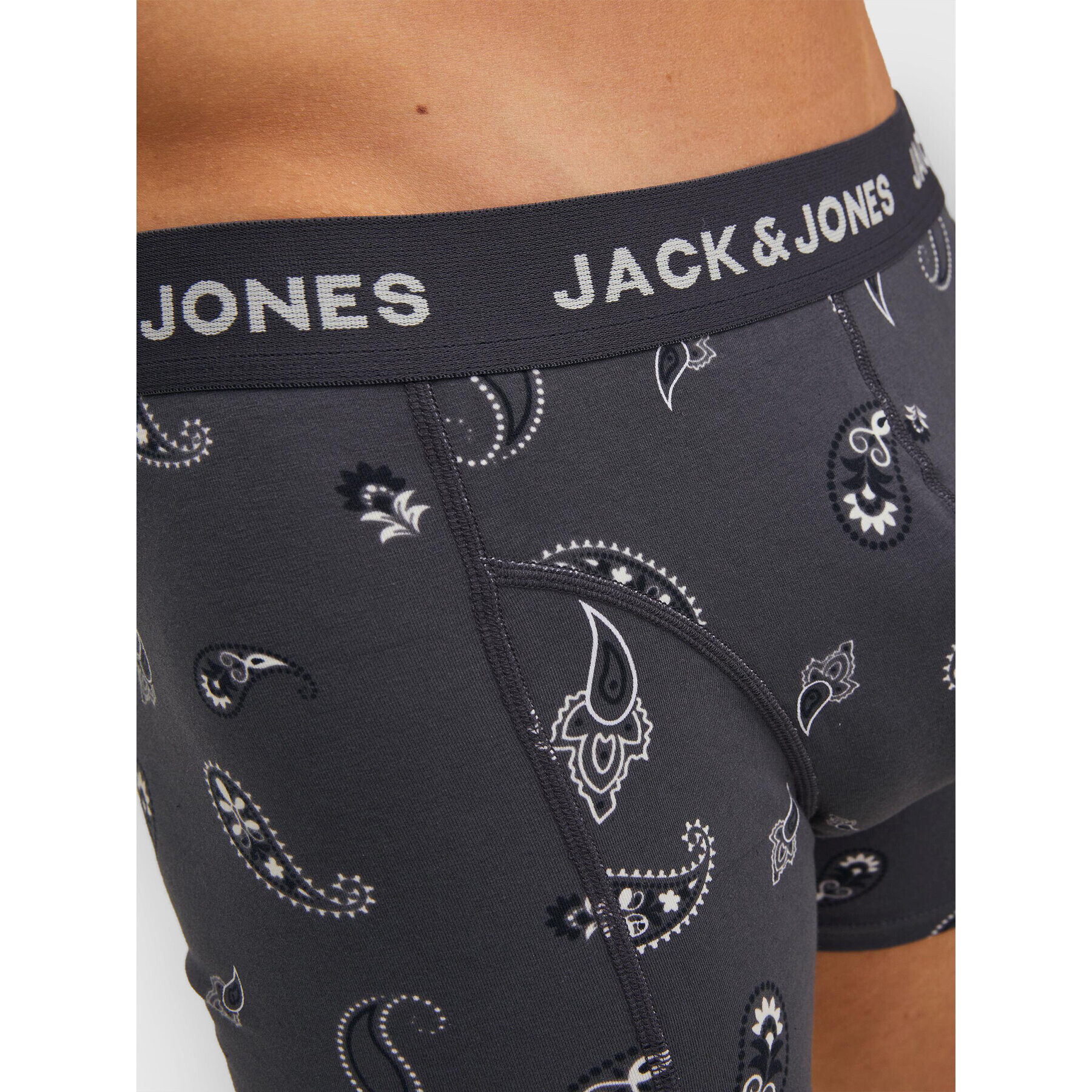 Jack&Jones Комплект 3 чифта боксерки Paisley 12211161 Цветен - Pepit.bg