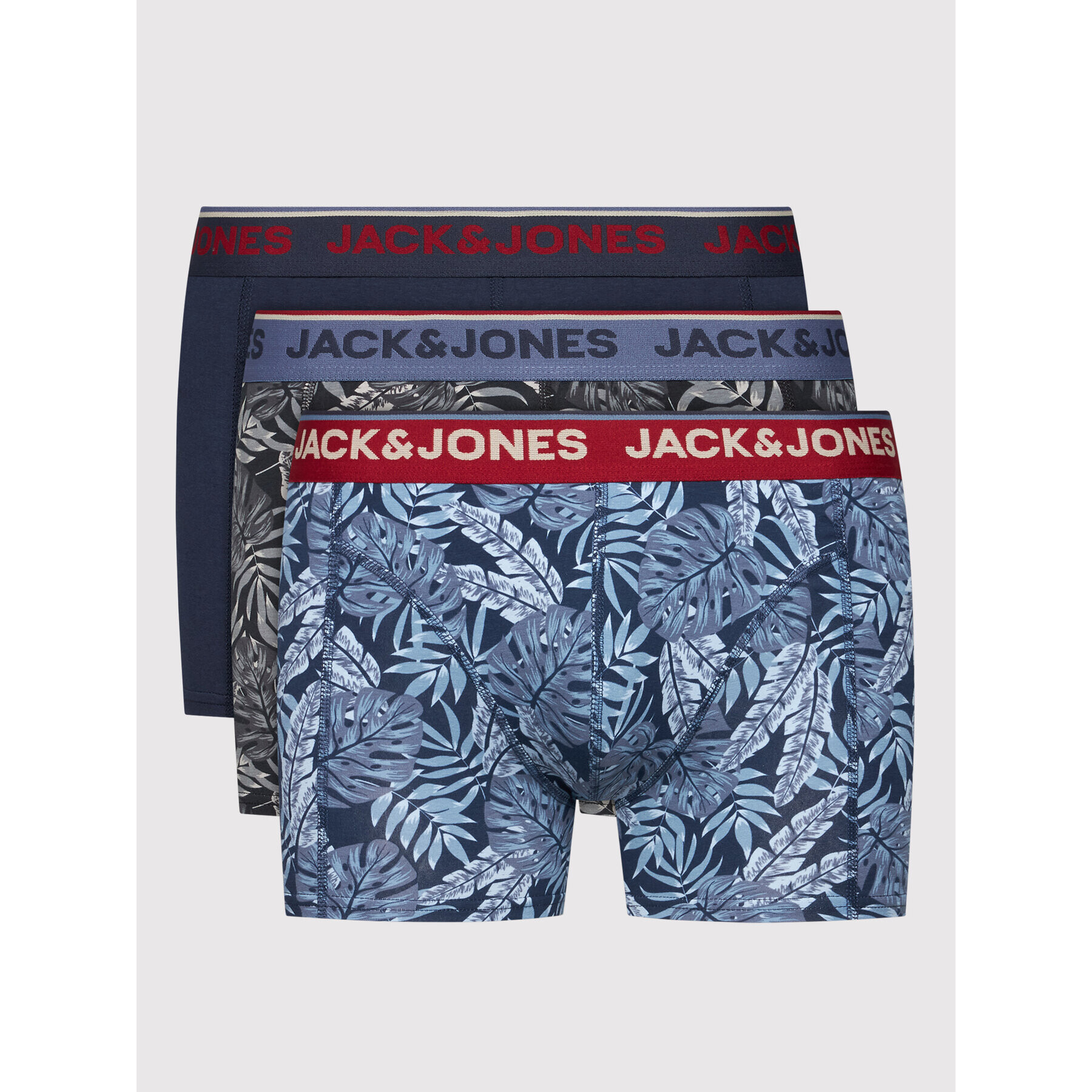 Jack&Jones Комплект 3 чифта боксерки Resort 12205052 Цветен - Pepit.bg