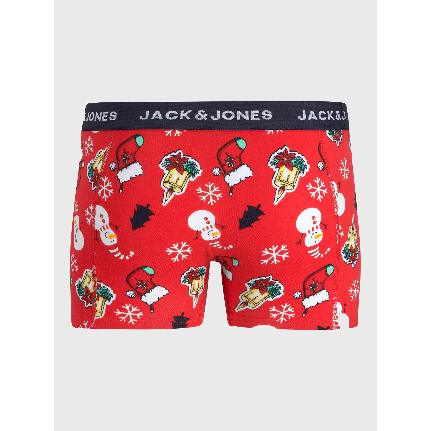 Jack&Jones Комплект 3 чифта боксерки Tom Xmas 12221971 Цветен - Pepit.bg