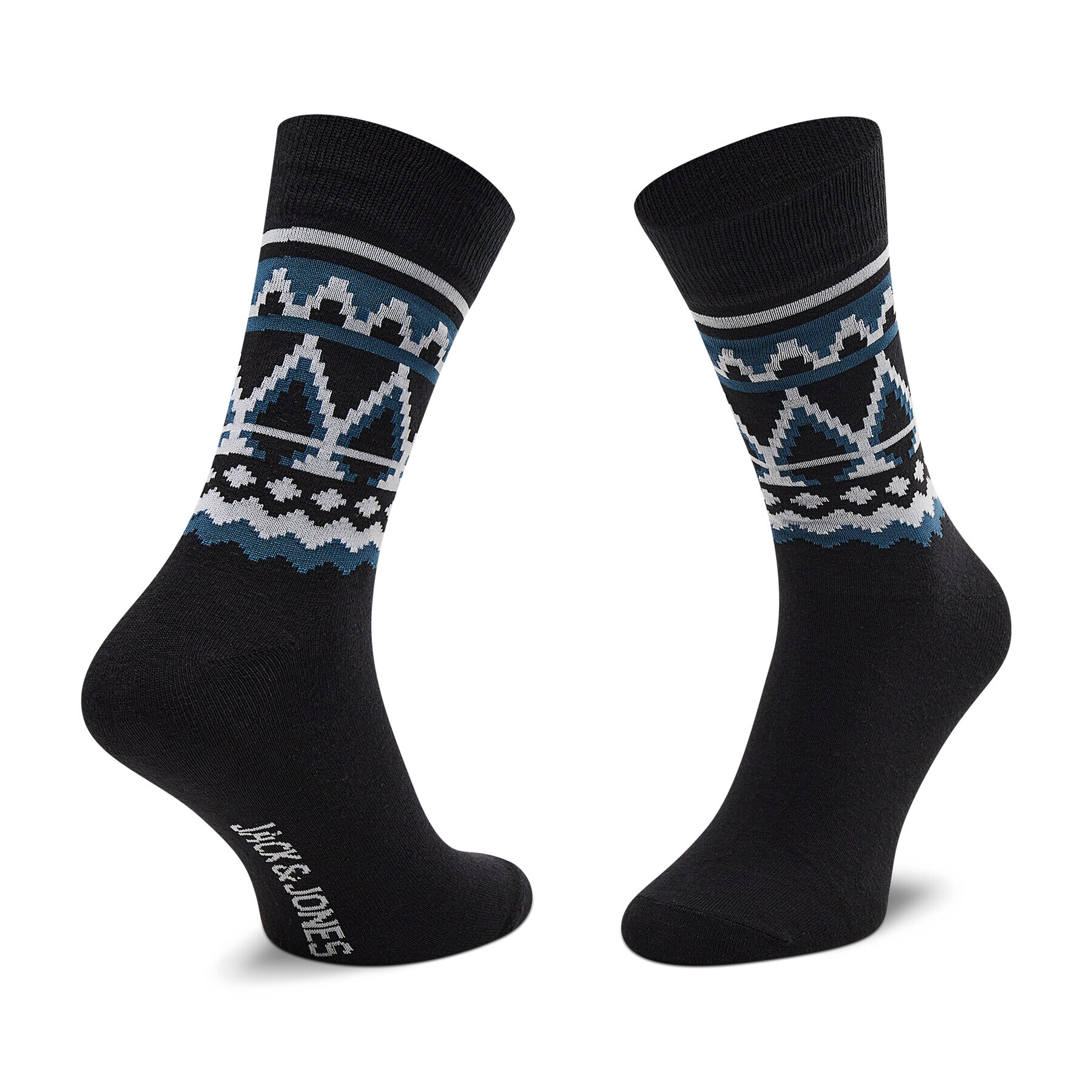 Jack&Jones Комплект 3 чифта дълги чорапи мъжки Jacwenn Sock Giftbox 12197568 r.OS Цветен - Pepit.bg