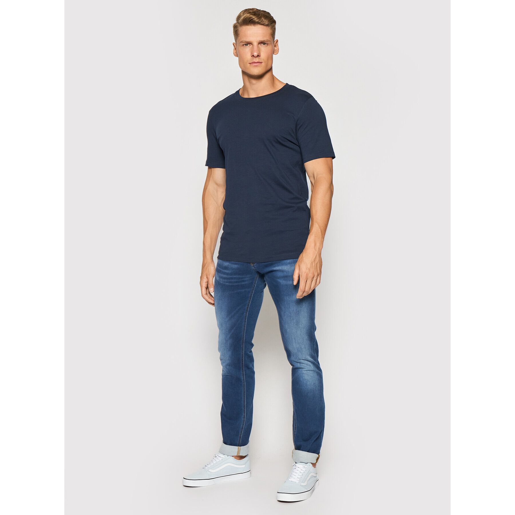 Jack&Jones Комплект 3 тишърти Organic Basic 12191759 Цветен Regular Fit - Pepit.bg