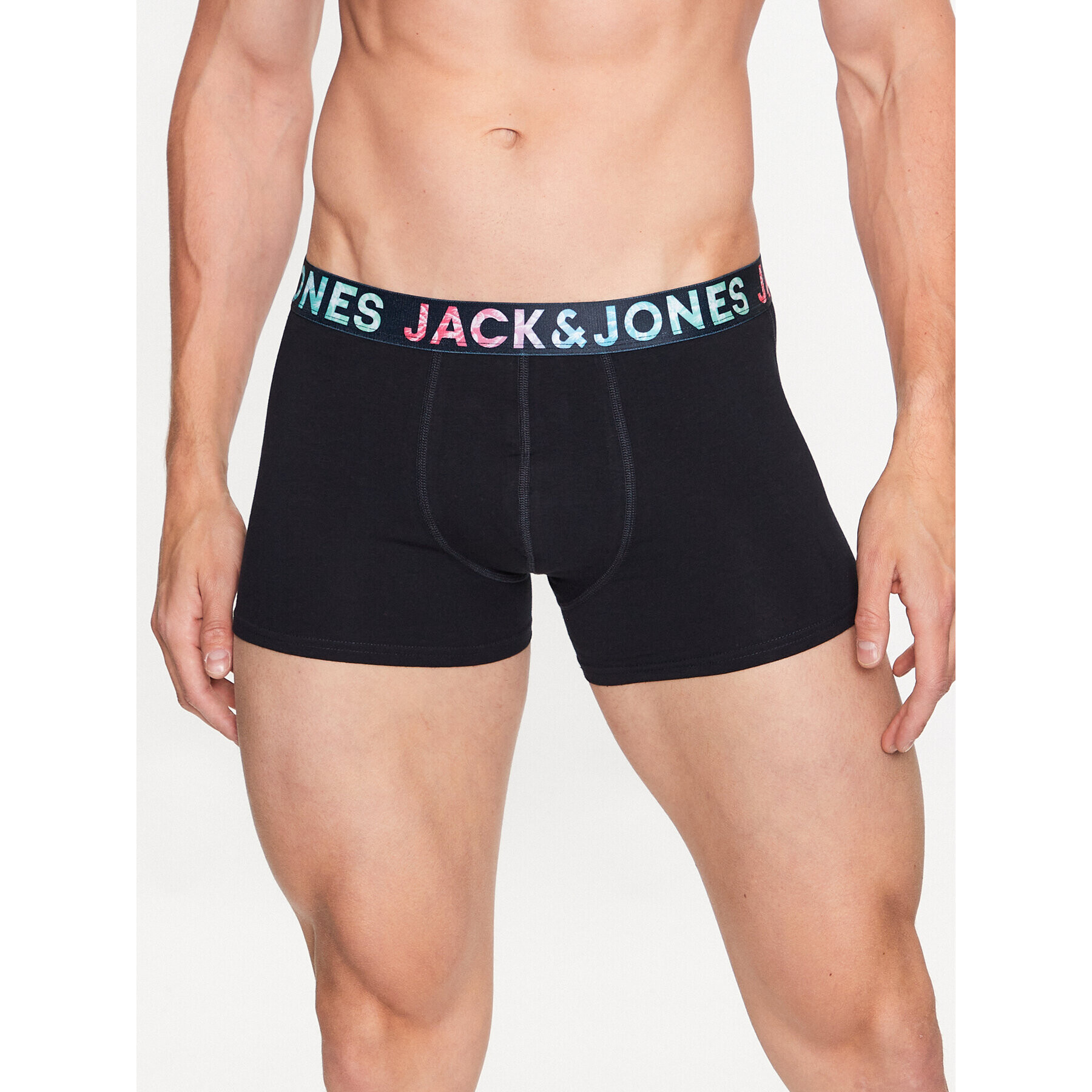 Jack&Jones Комплект 5 чифта боксери 12233490 Син - Pepit.bg