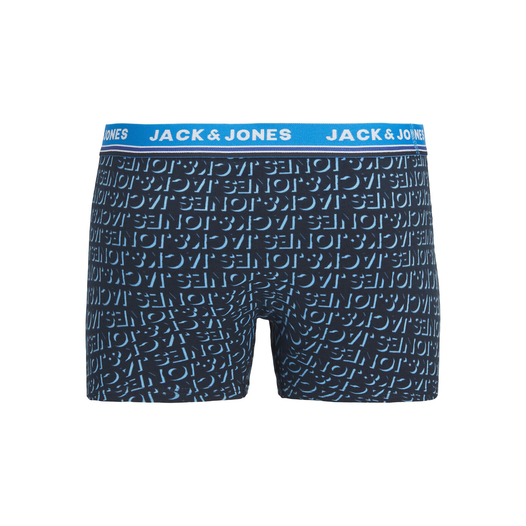 Jack&Jones Комплект 5 чифта боксери Stockton 12233501 Син - Pepit.bg