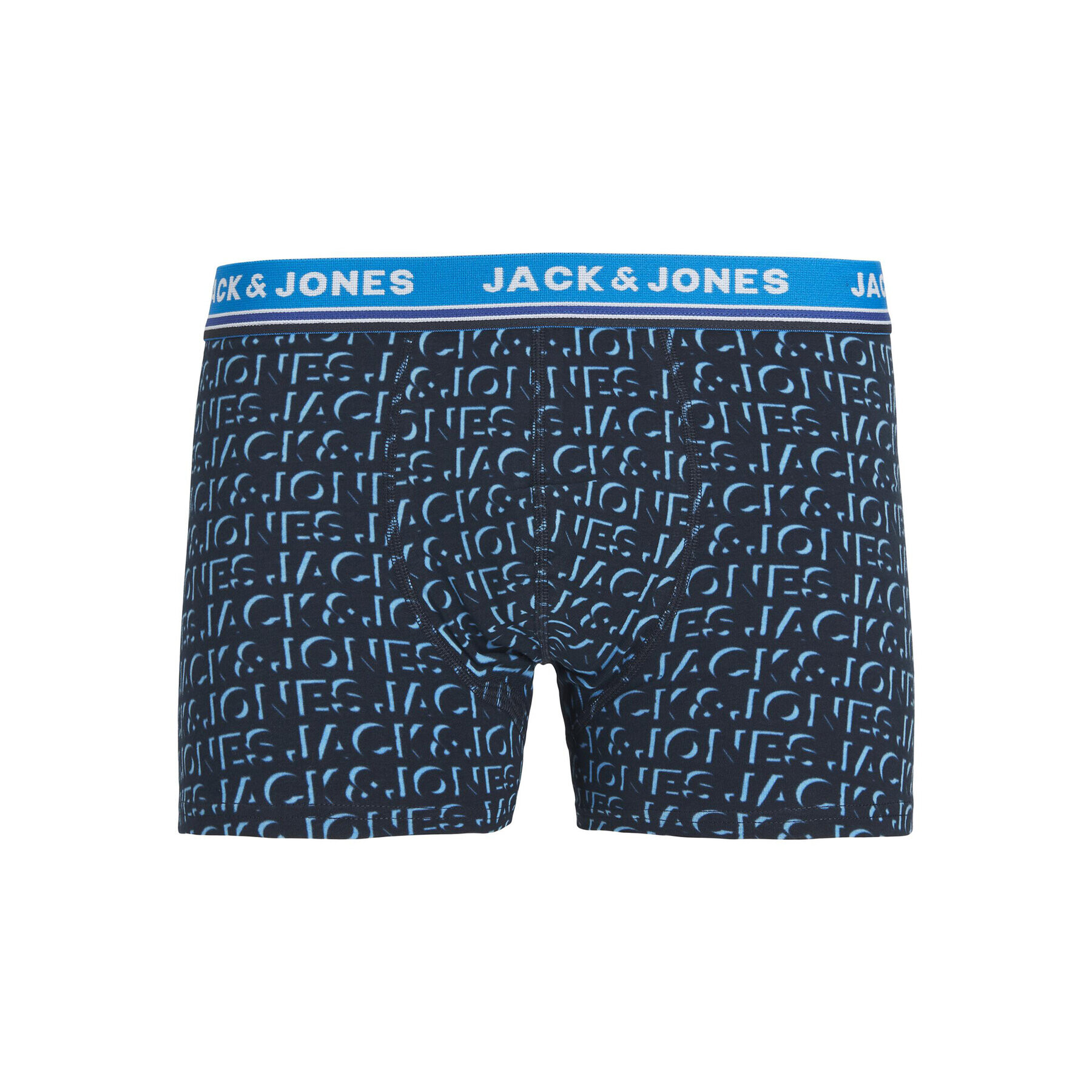 Jack&Jones Комплект 5 чифта боксери Stockton 12233501 Син - Pepit.bg