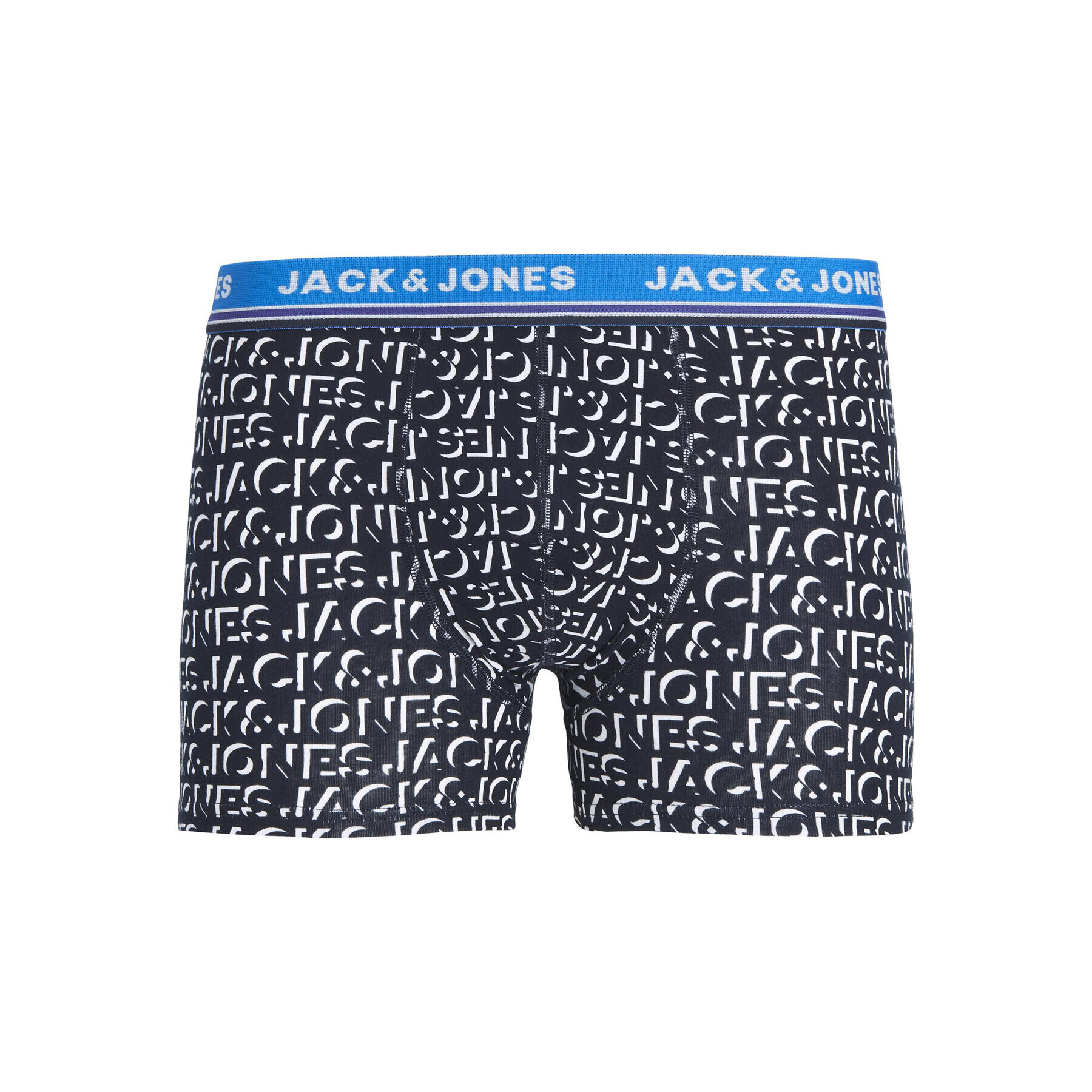 Jack&Jones Комплект 5 чифта боксери Stockton 12233501 Син - Pepit.bg