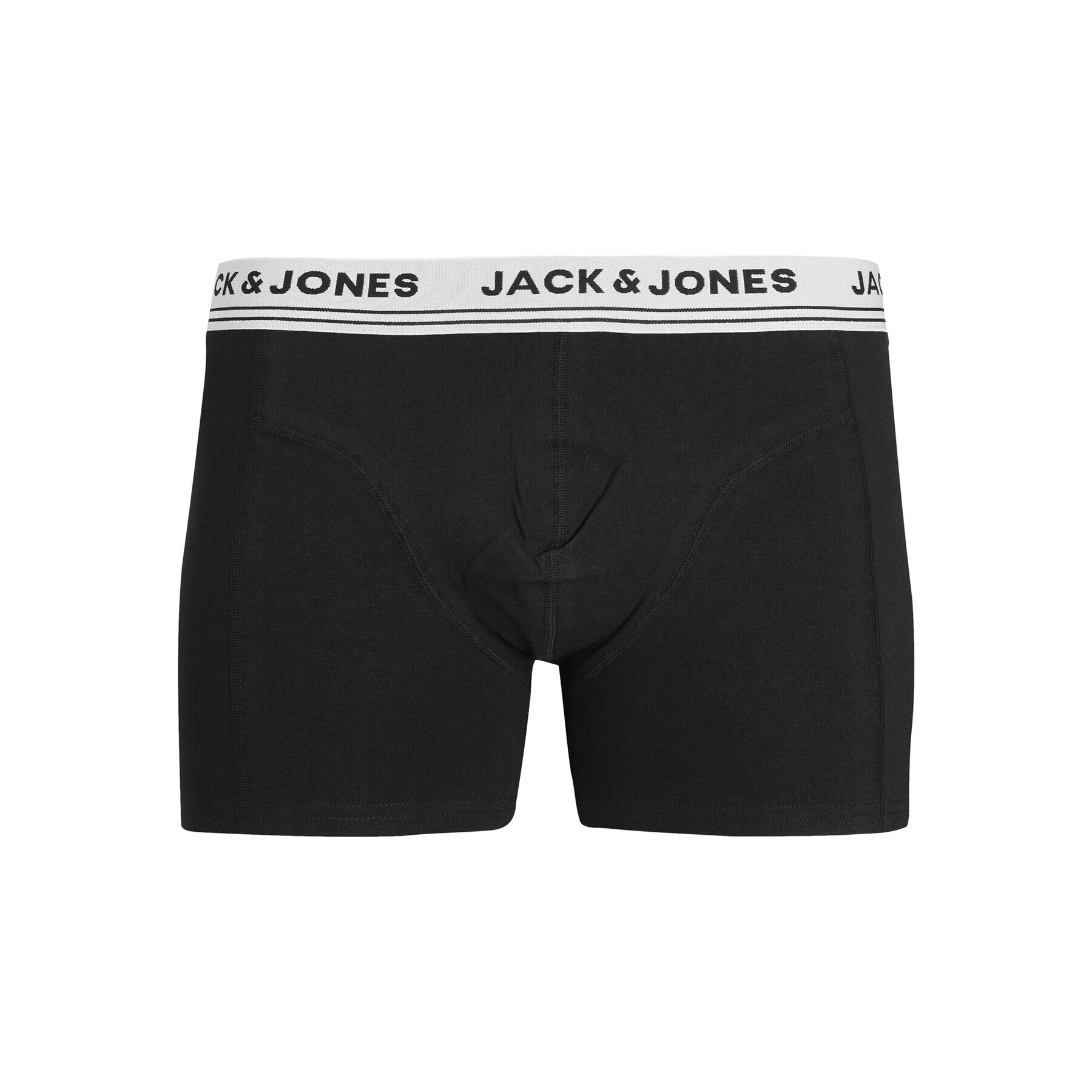 Jack&Jones Комплект 5 чифта боксери 12234509 Черен - Pepit.bg