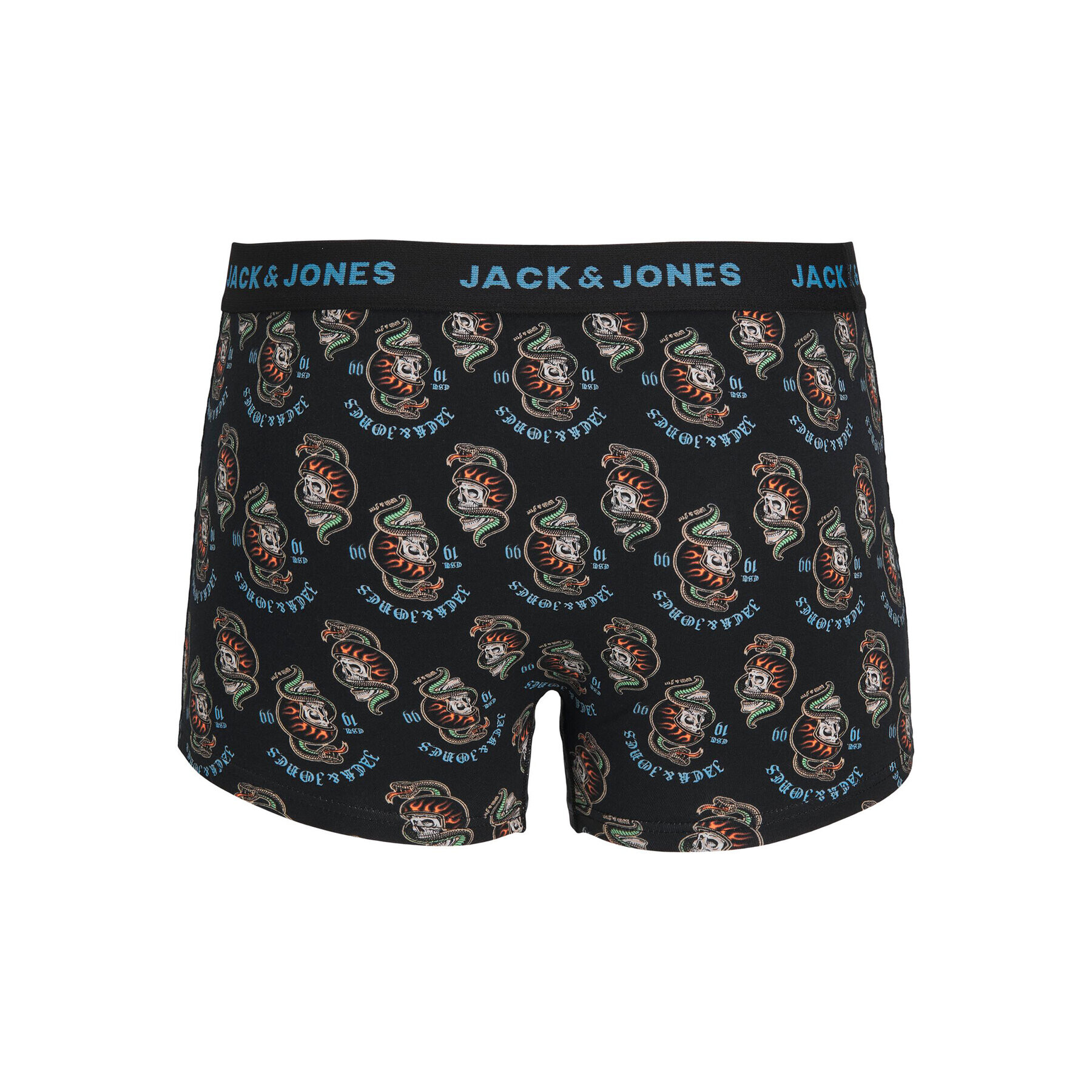 Jack&Jones Комплект 5 чифта боксери 12237446 Черен - Pepit.bg